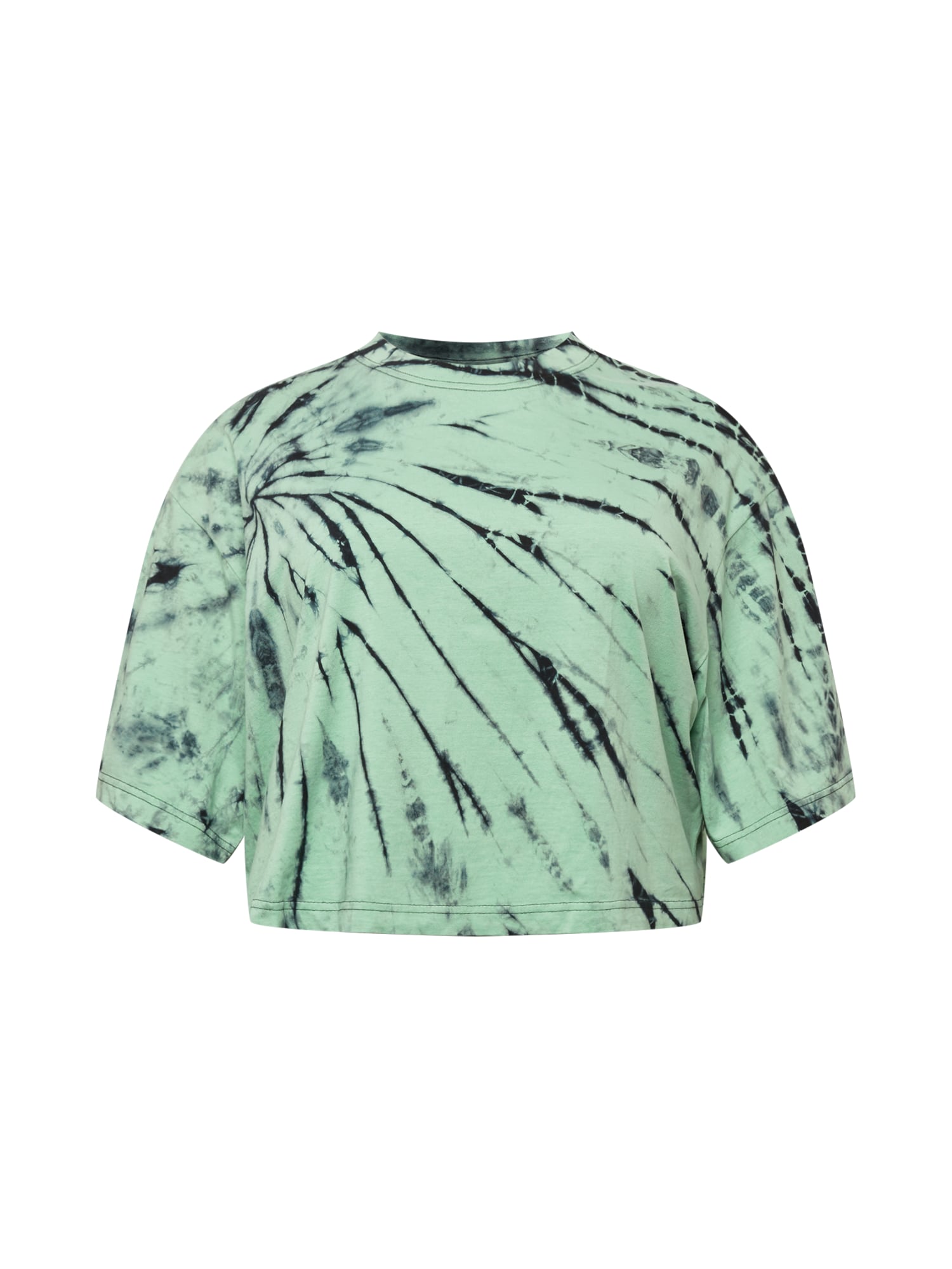Urban Classics Široka majica  meta / črna