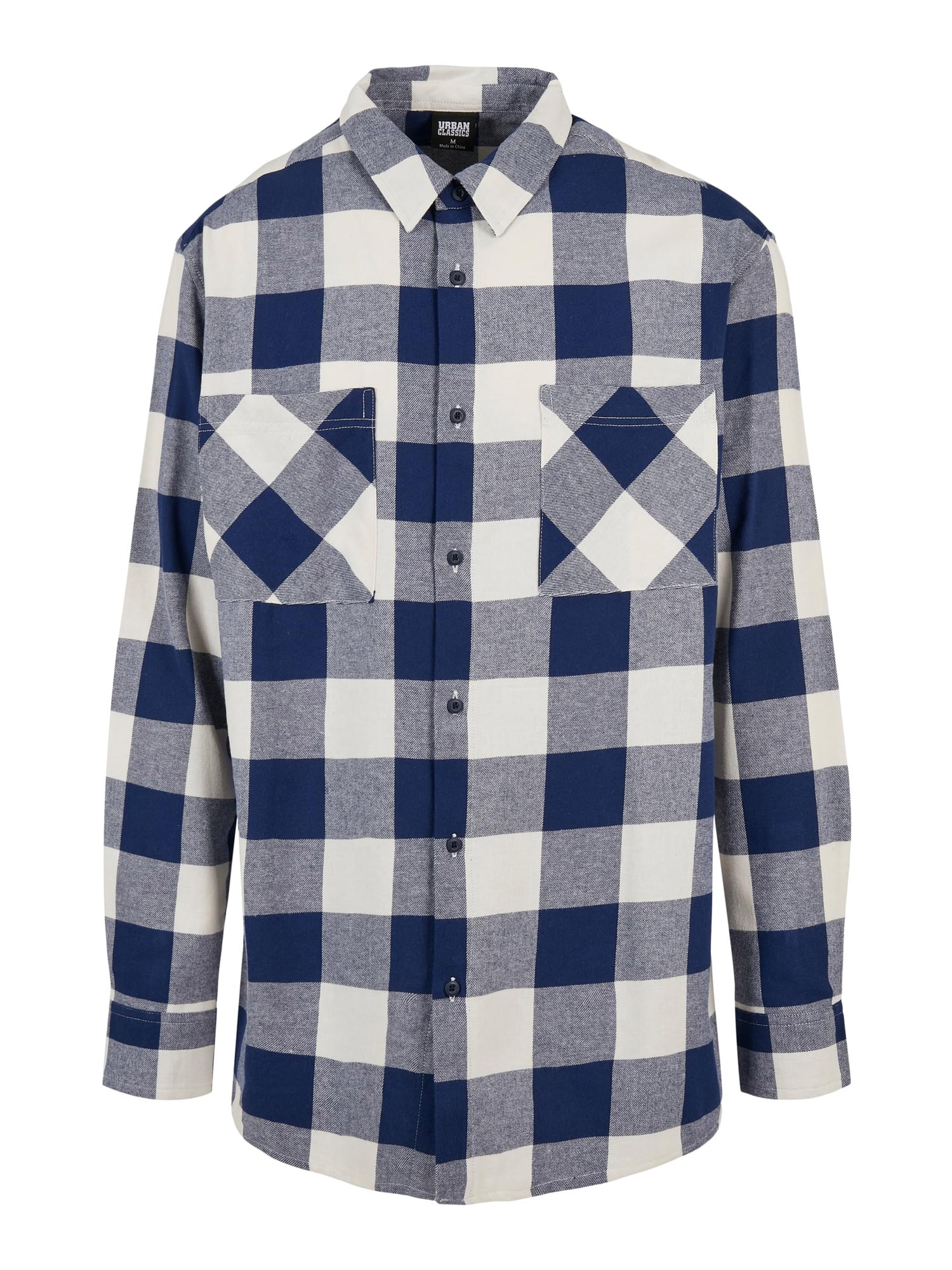 Urban Classics Srajca  temno modra / bela