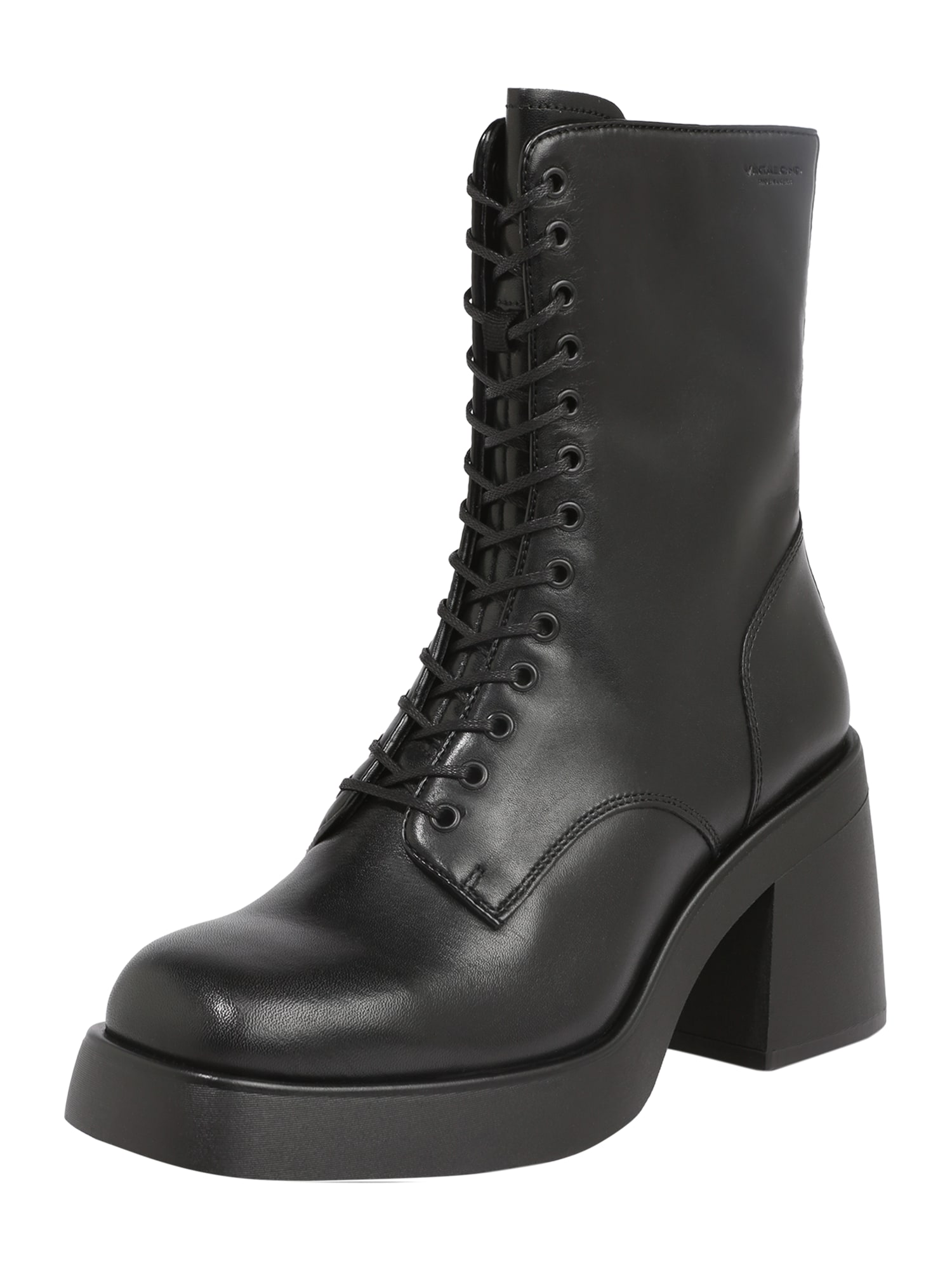 VAGABOND SHOEMAKERS Gležnarji z vezalkami 'Brooke'  črna