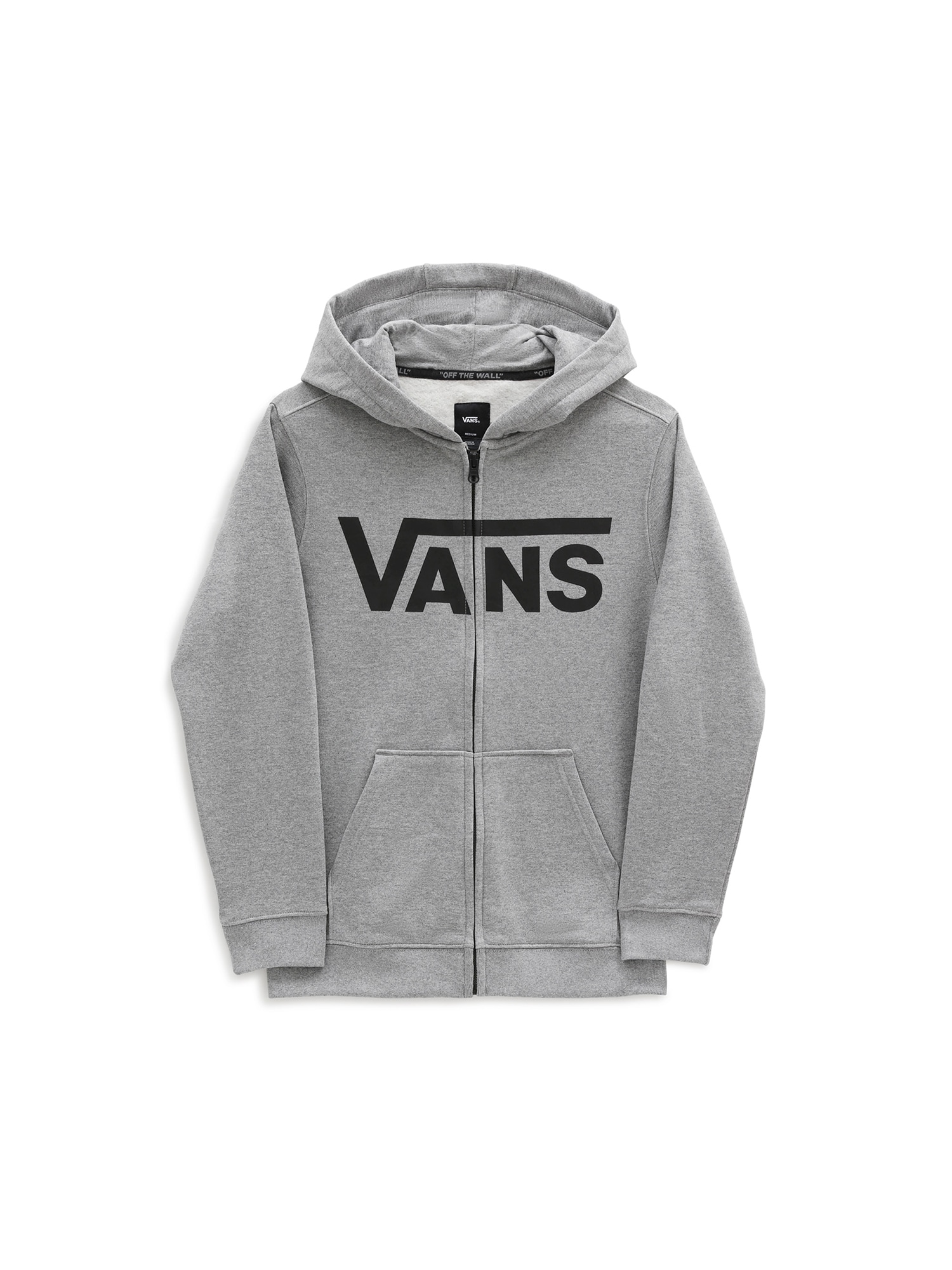 VANS Jopa na zadrgo  pegasto siva / črna
