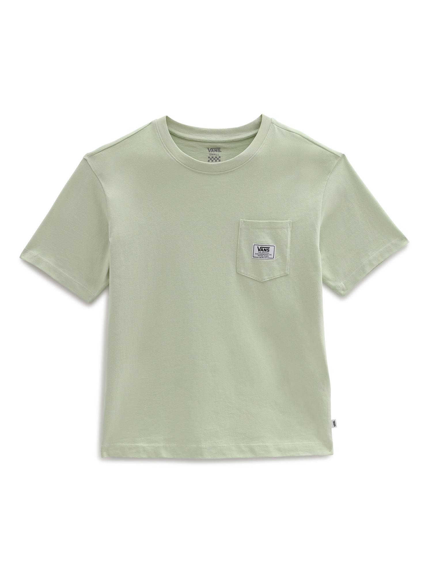 VANS Majica 'Patch Pocket'  jabolko / črna / bela