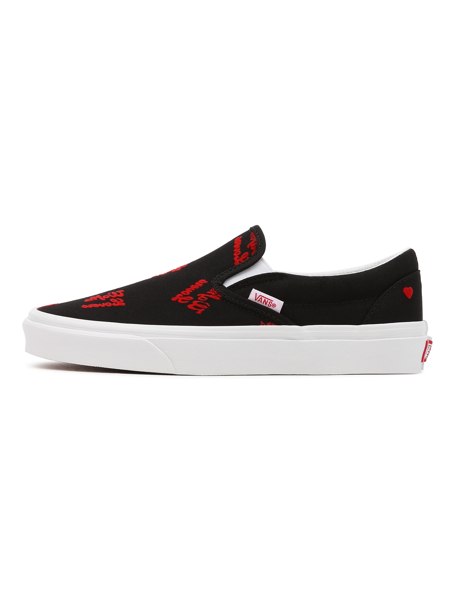 VANS Natikač  rdeča / črna