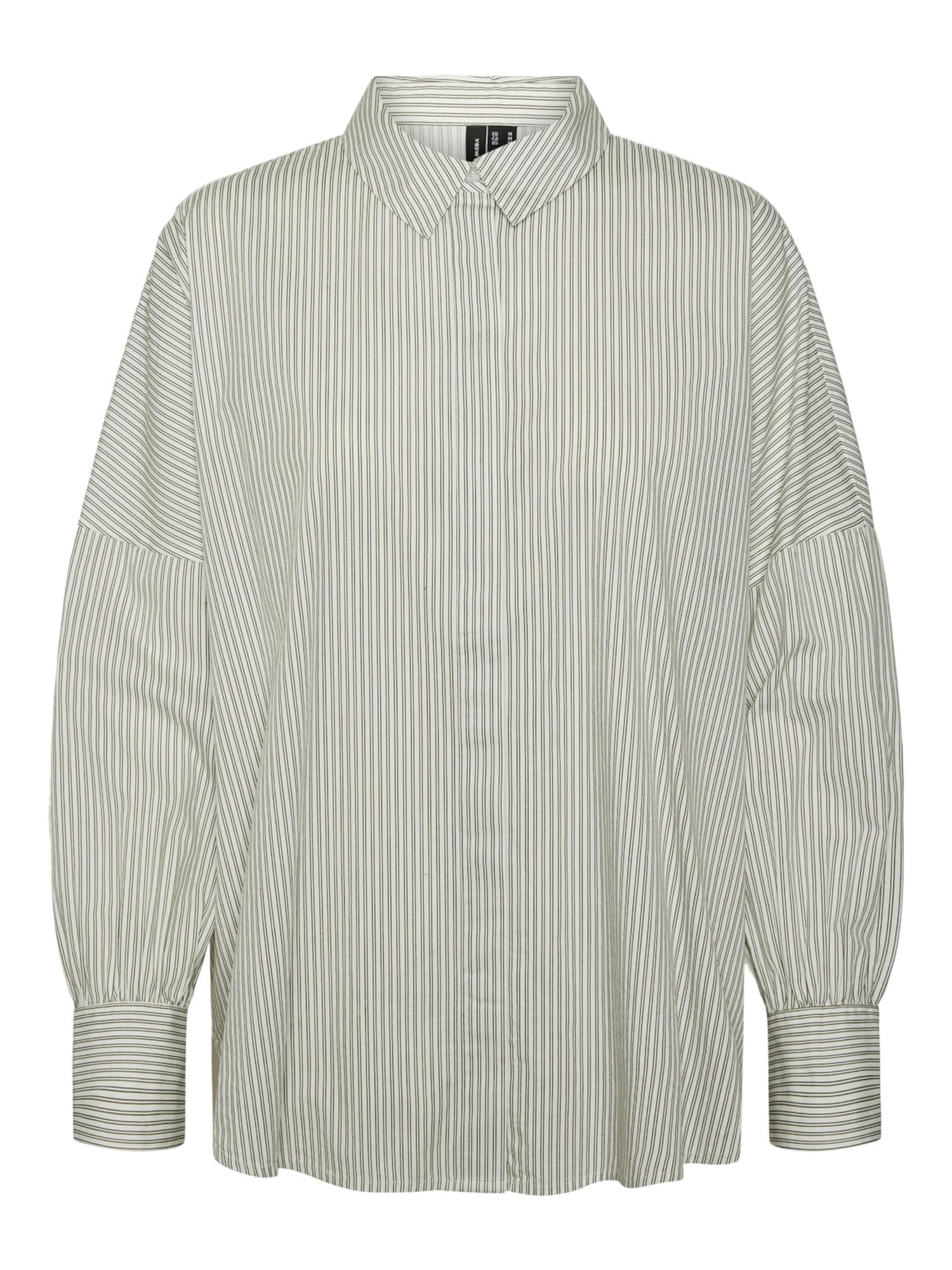 VERO MODA Bluza 'Adia'  črna / bela