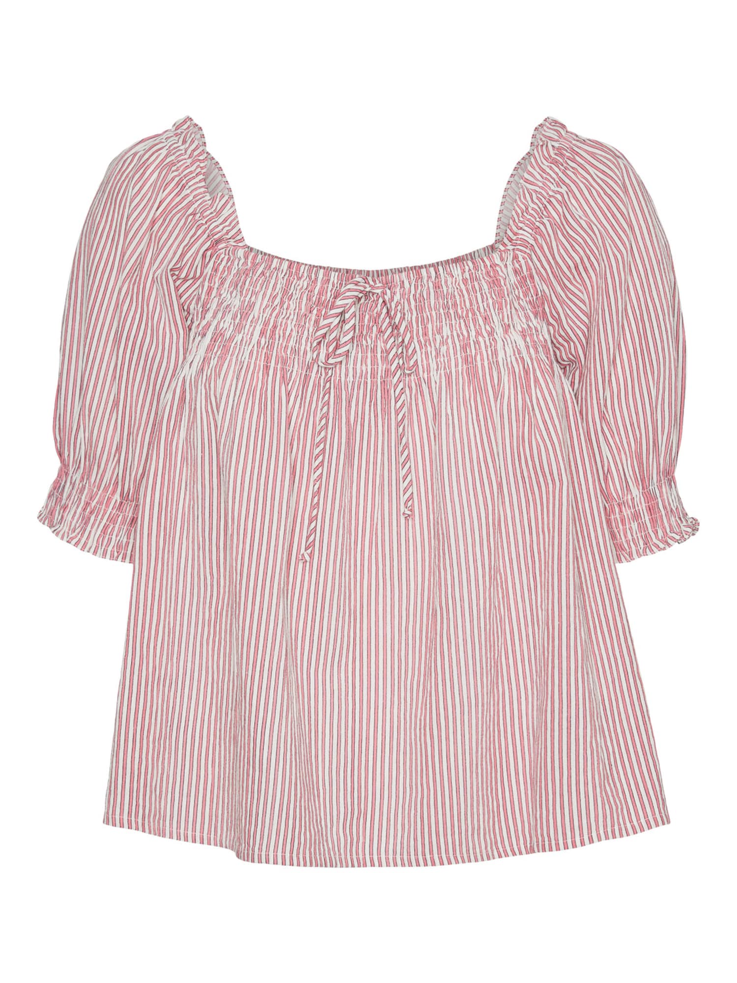 VERO MODA Bluza 'Annabelle'  rosé / bela