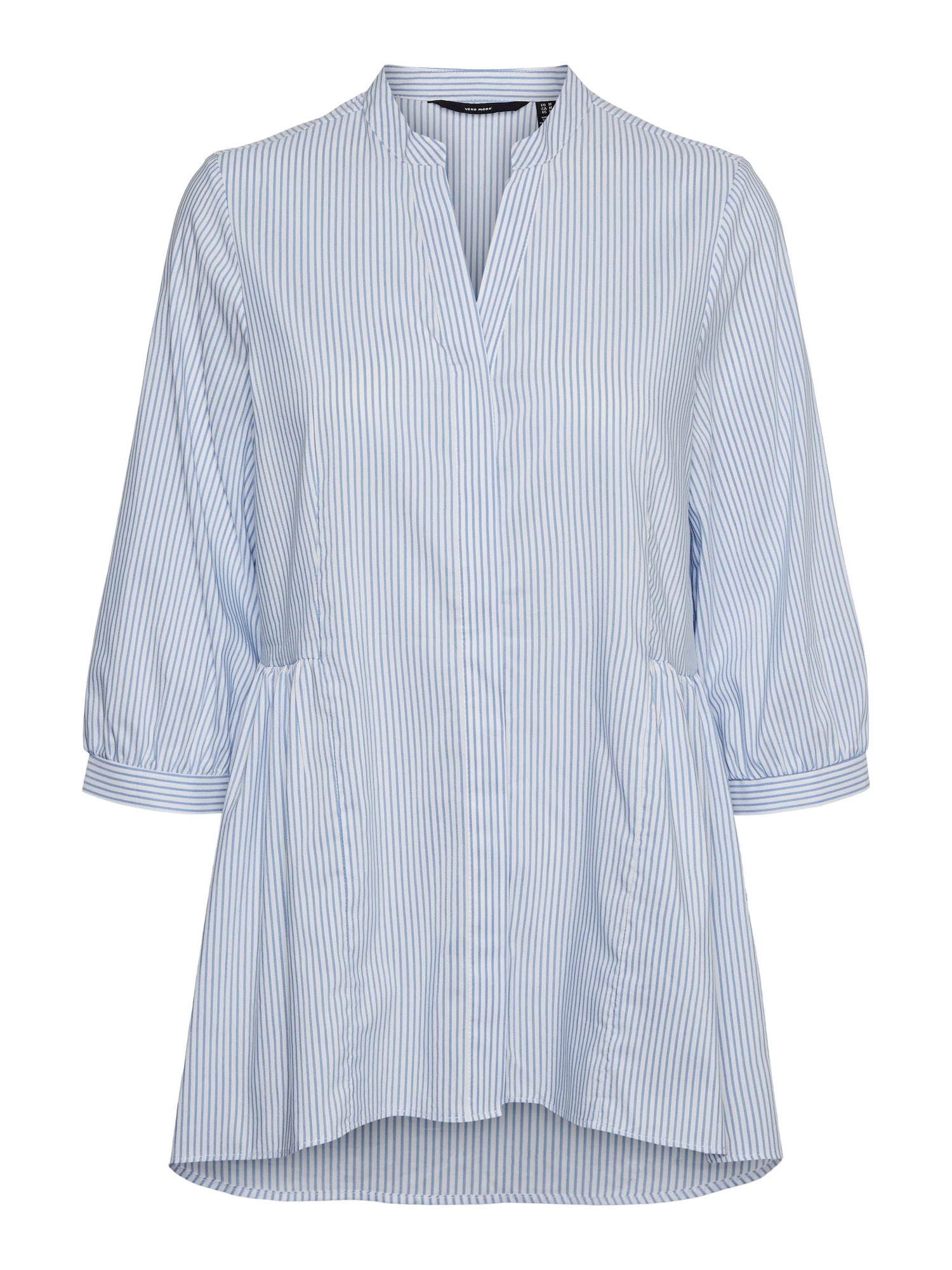 VERO MODA Bluza 'Clara'  dimno modra / bela