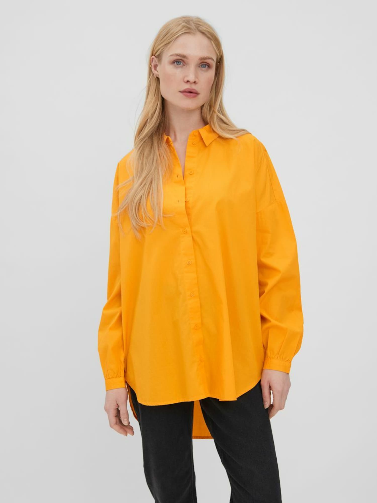 VERO MODA Bluza 'Jarlotte'  svetlo oranžna