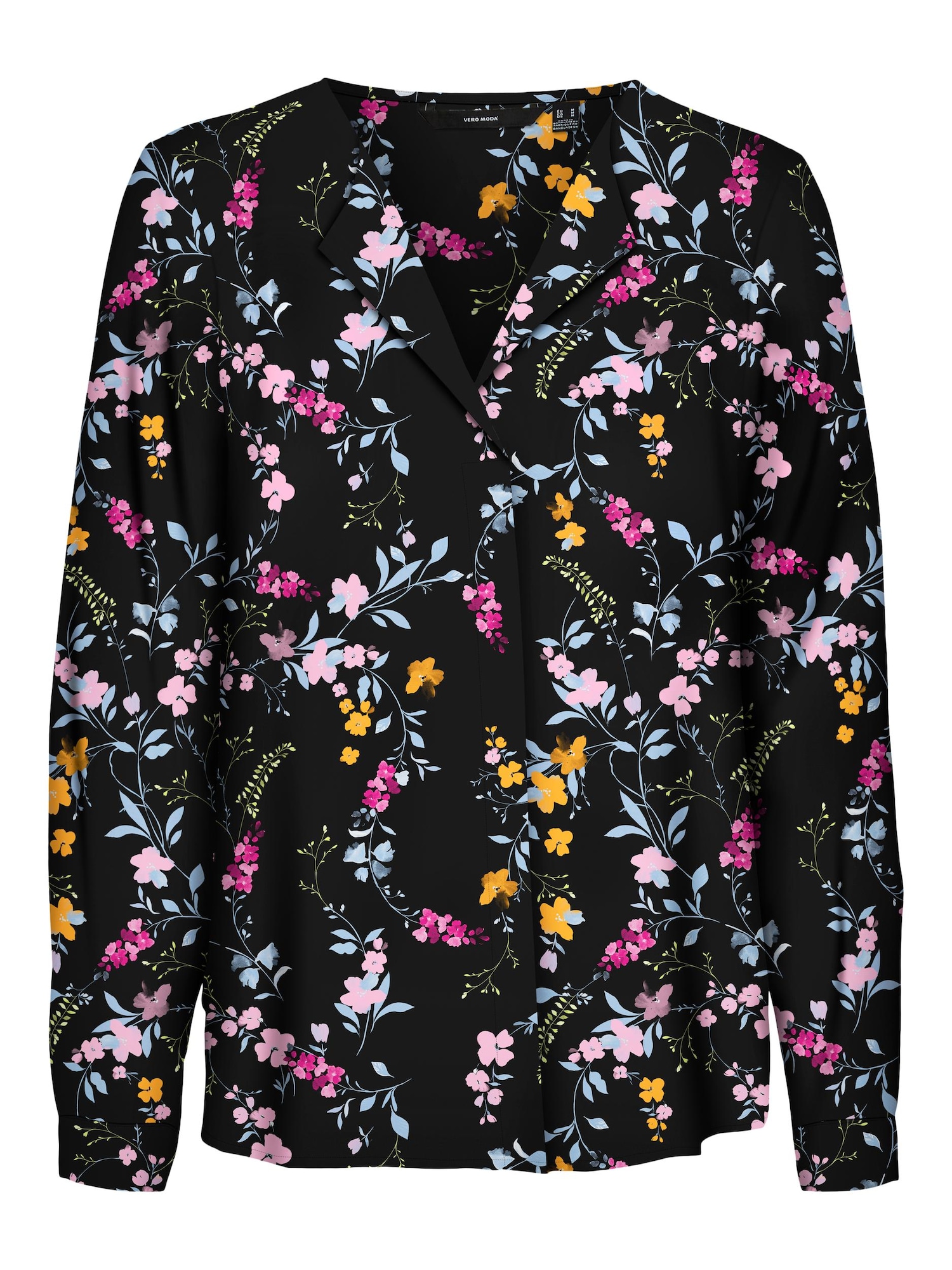 VERO MODA Bluza 'Macy'  mešane barve / črna