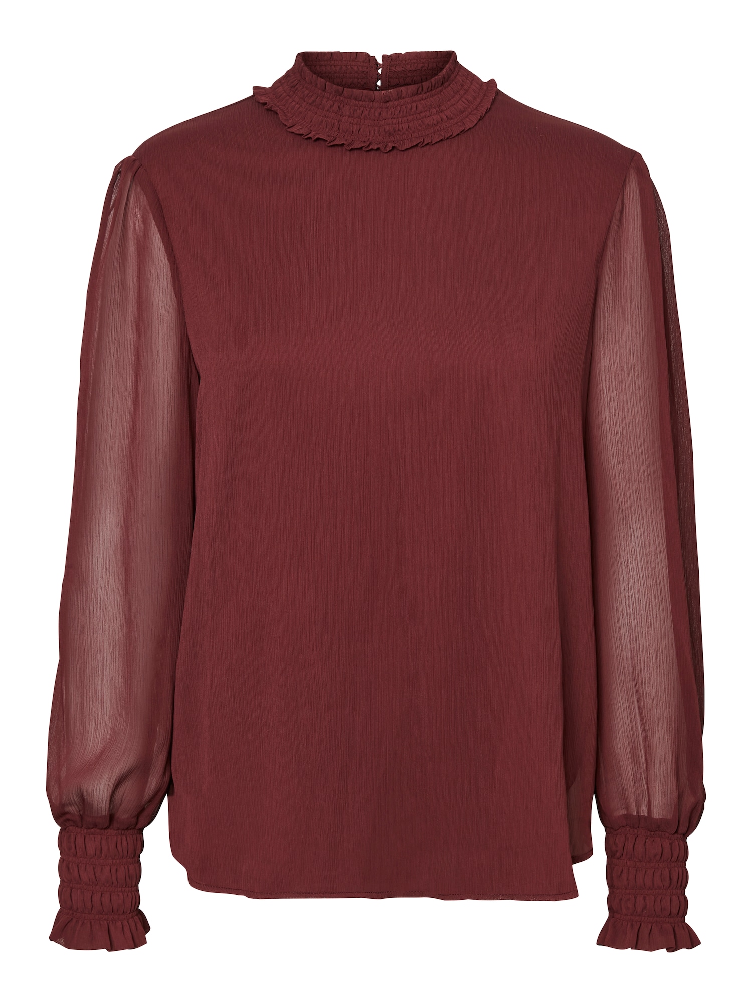 VERO MODA Bluza 'Smilla'  temno rdeča