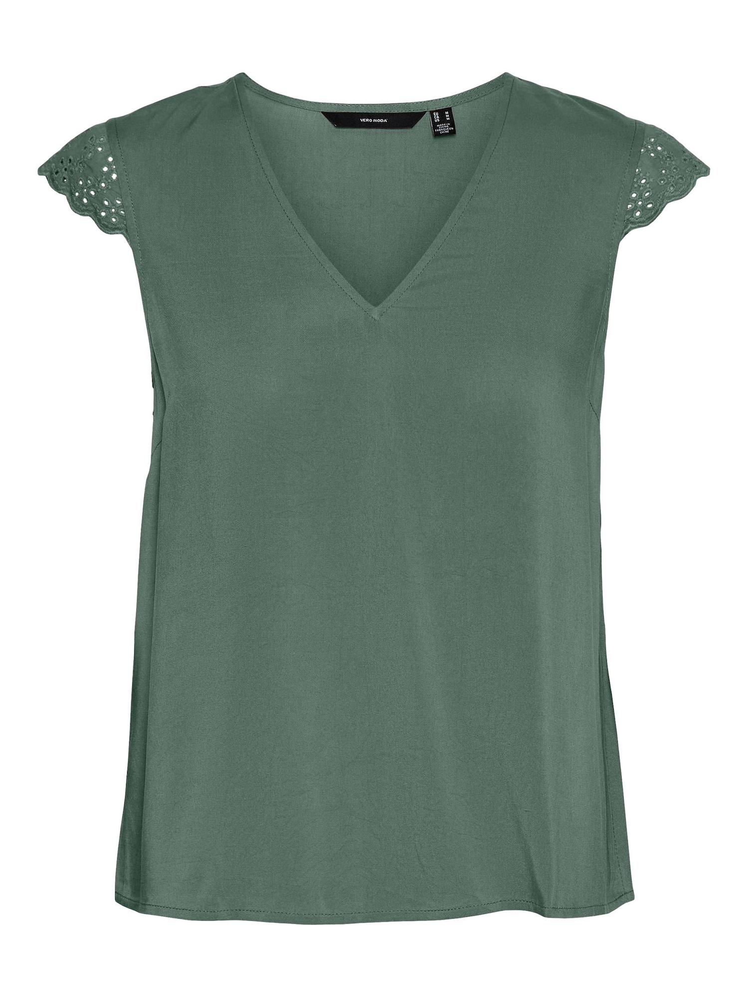VERO MODA Bluza 'Vica'  zelena