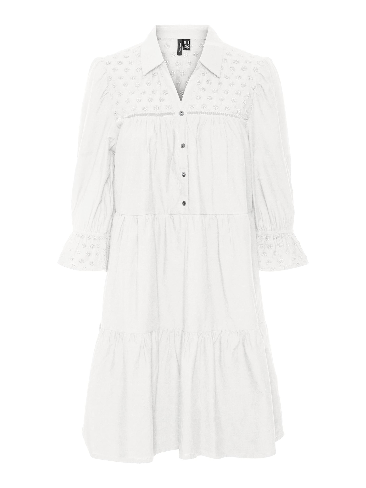 VERO MODA Dolga srajca 'Amina'  bela