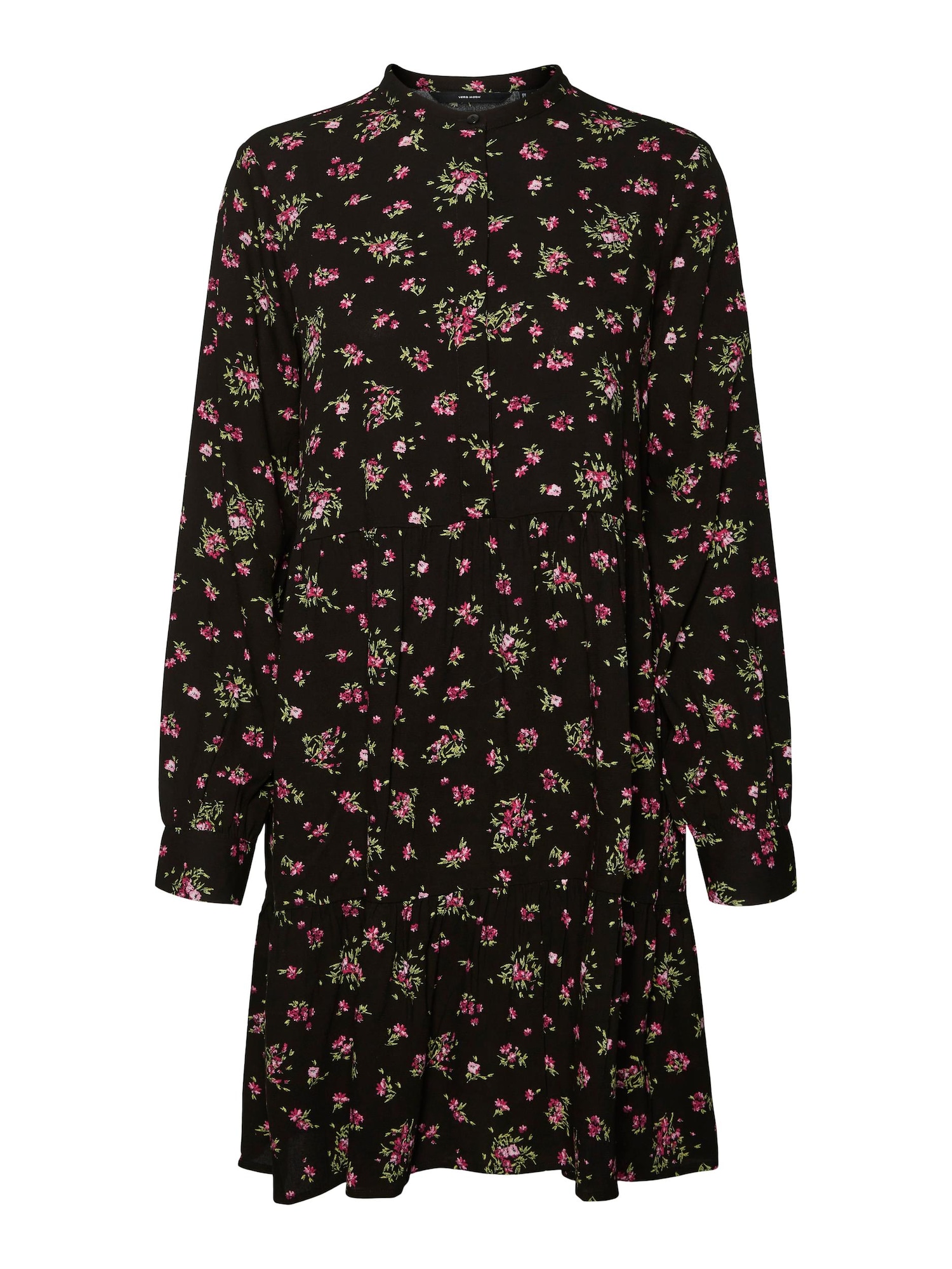 VERO MODA Dolga srajca 'Anna'  mešane barve / črna
