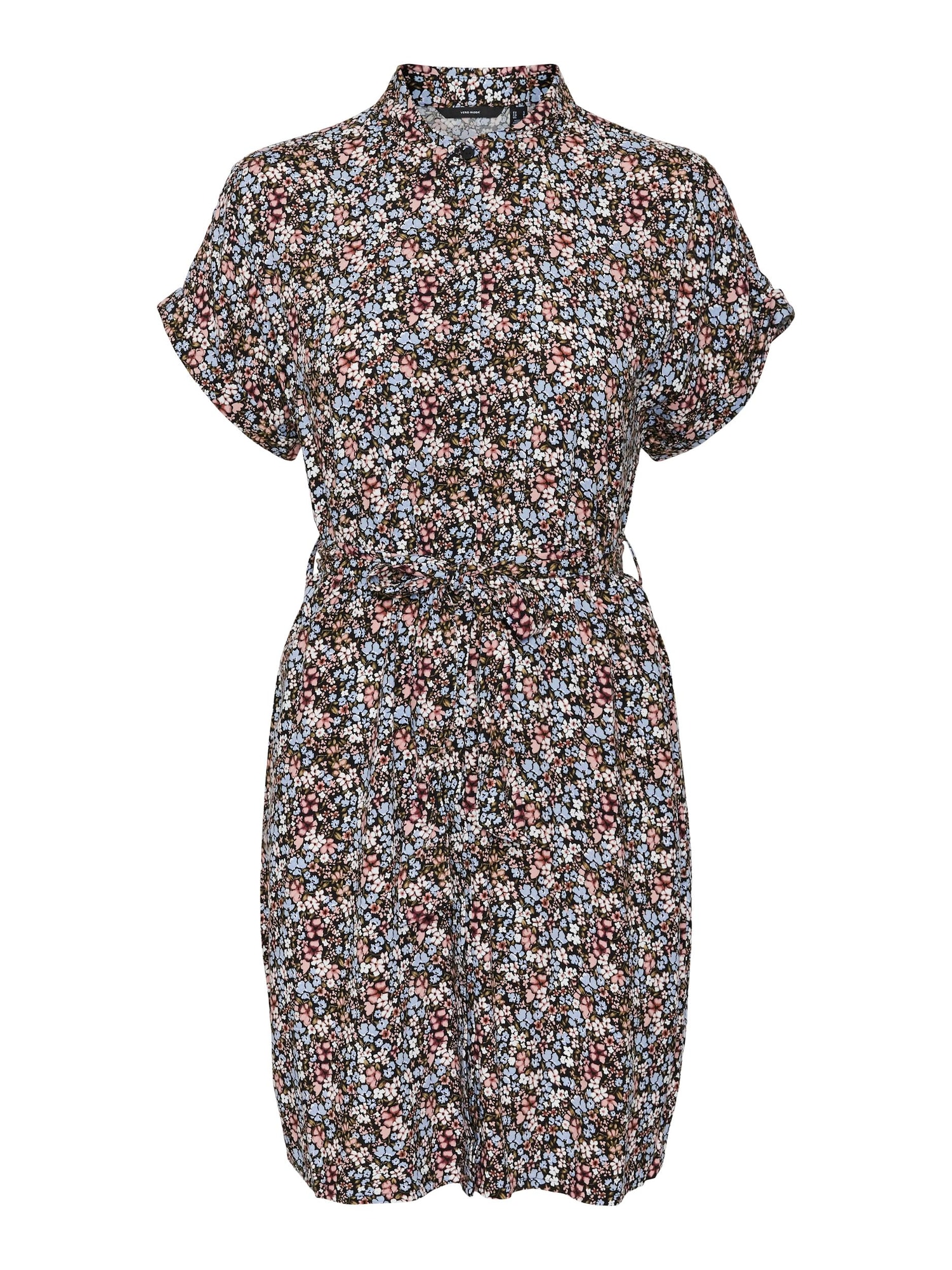 VERO MODA Dolga srajca 'Easy'  svetlo modra / oliva / staro roza / črna / bela