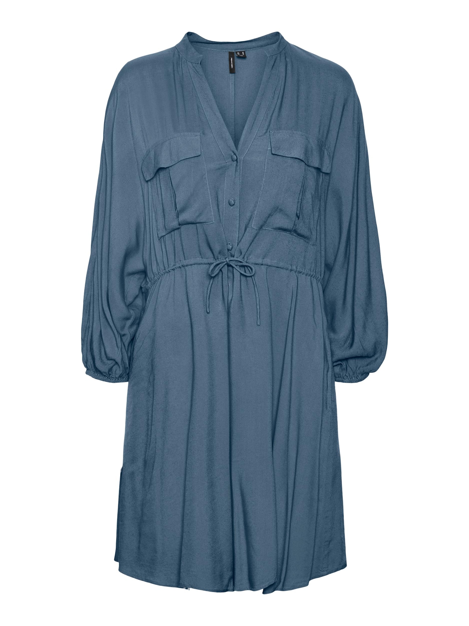 VERO MODA Dolga srajca 'Henna'  golobje modra