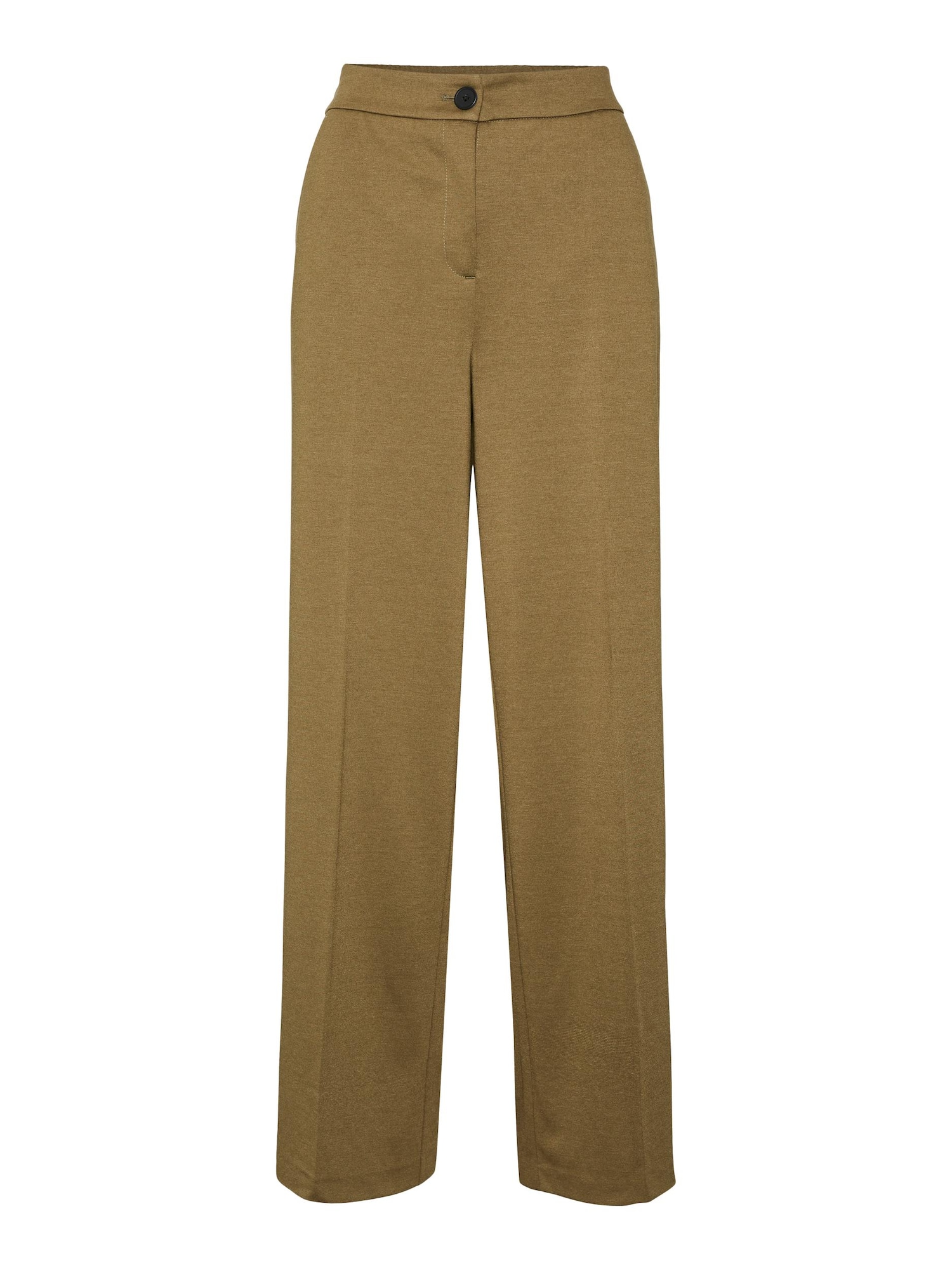 VERO MODA Hlače na rob 'Berta'  rjava