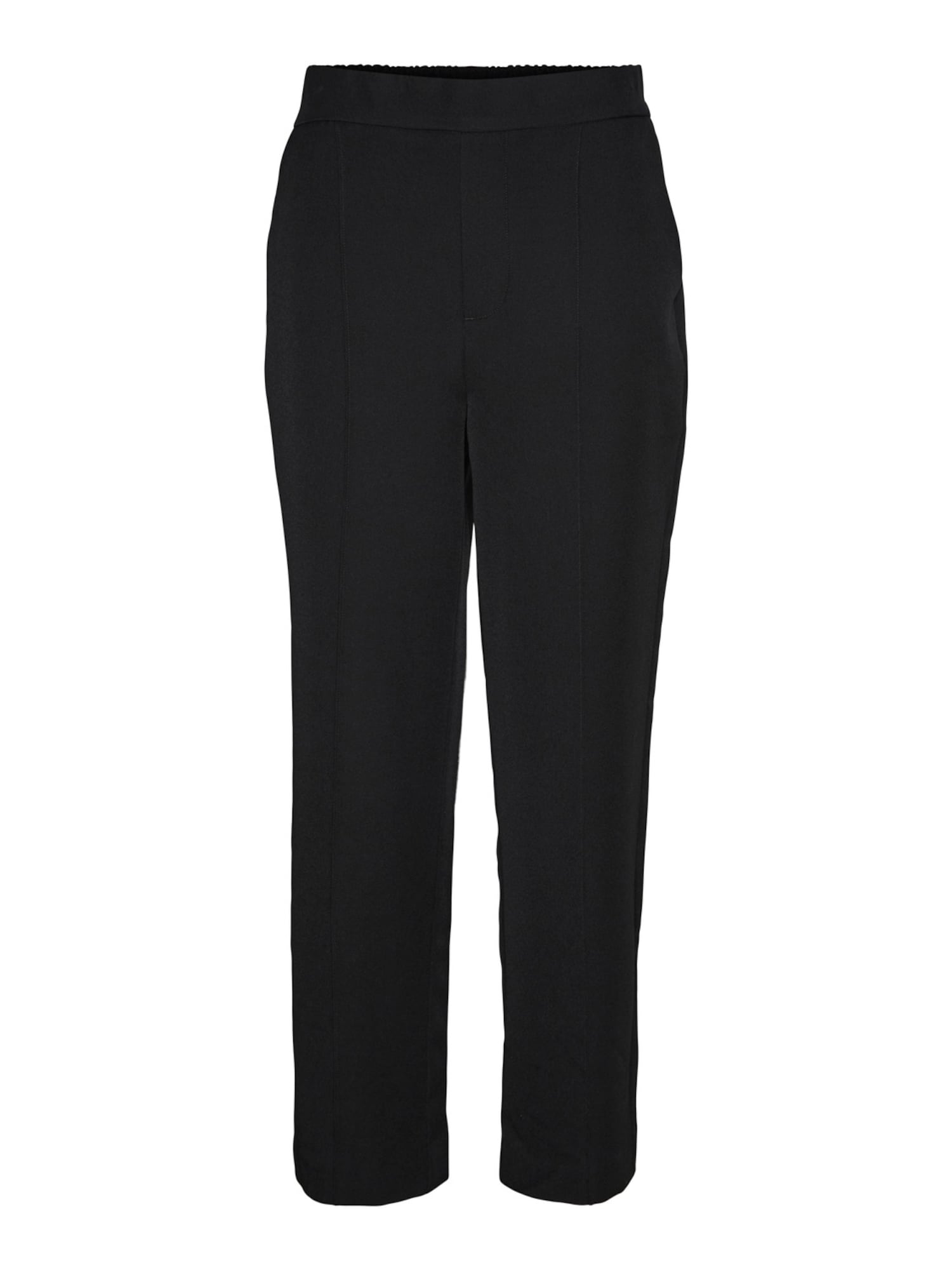 VERO MODA Hlače na rob 'Svala'  črna