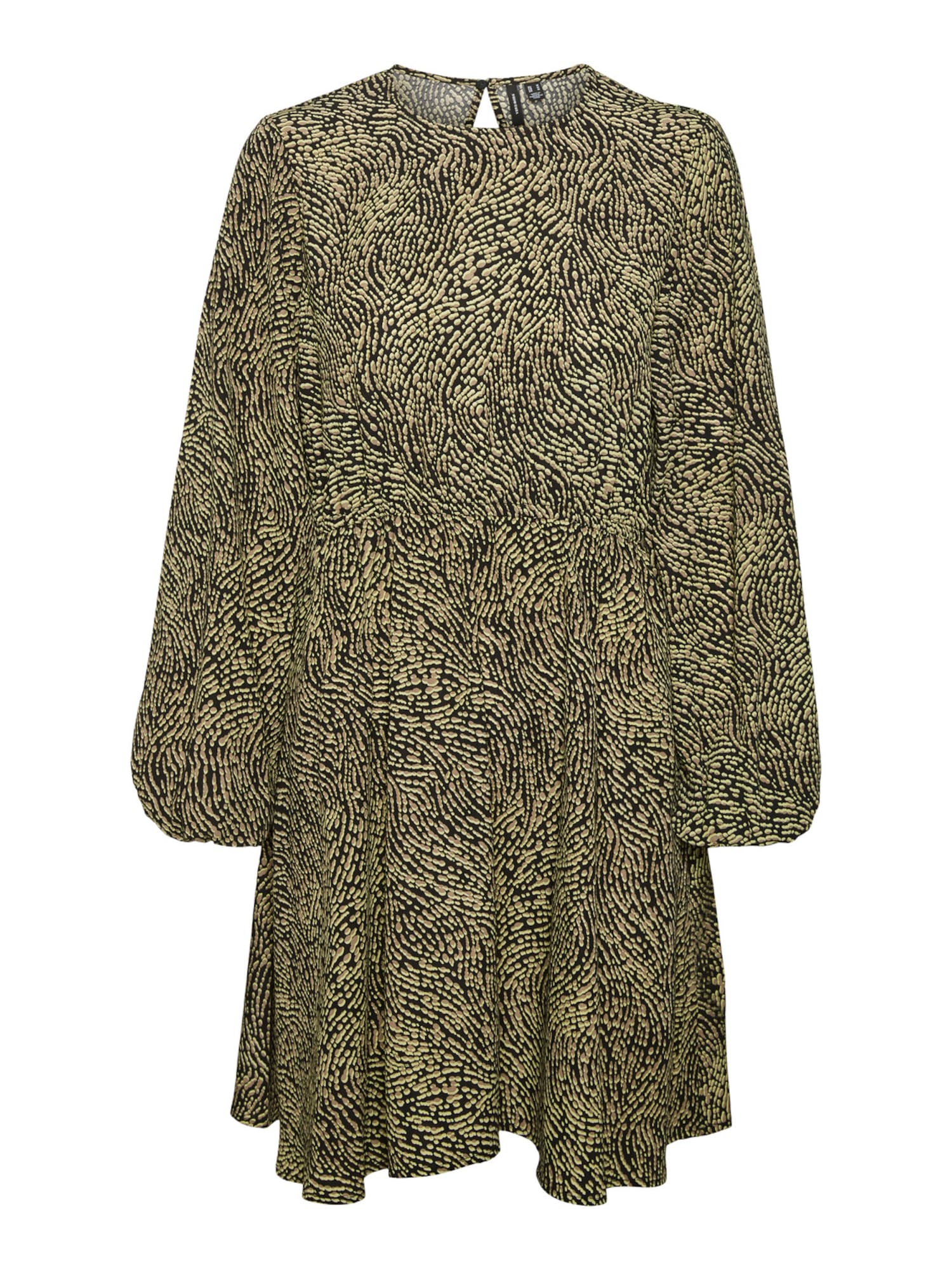 VERO MODA Obleka 'Bea'  rjava / črna
