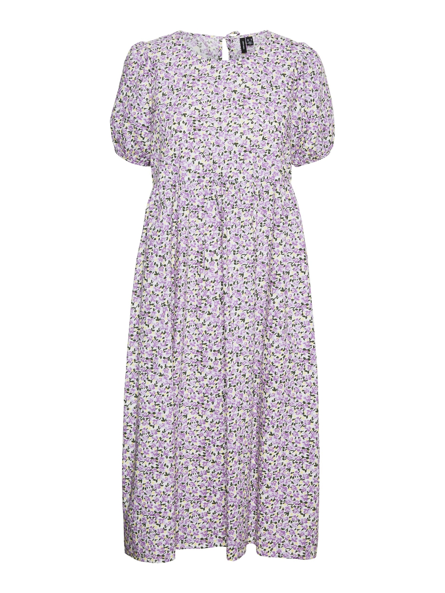VERO MODA Obleka 'Kimmie'  lila / bela