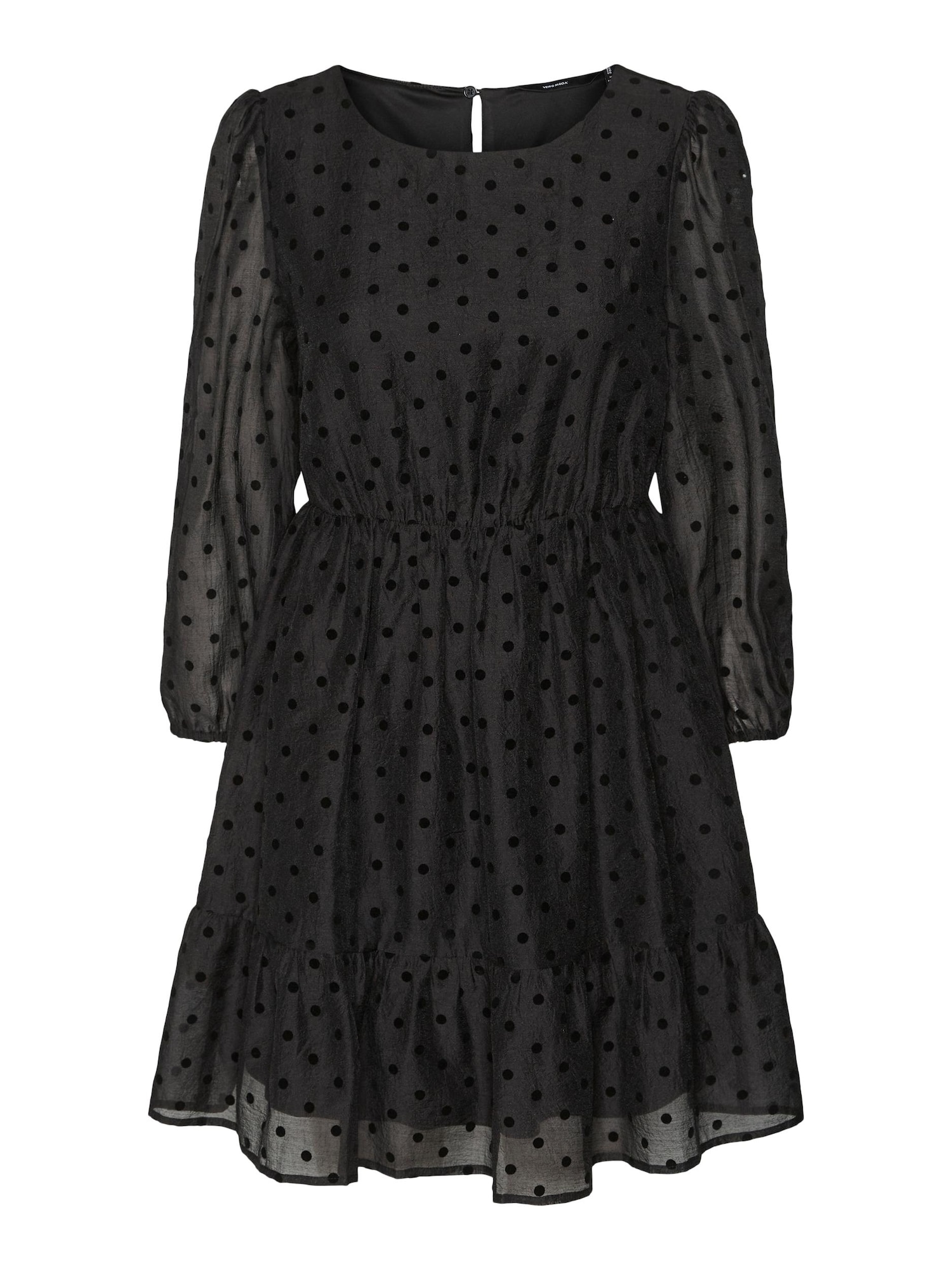 VERO MODA Obleka 'Lindy'  črna