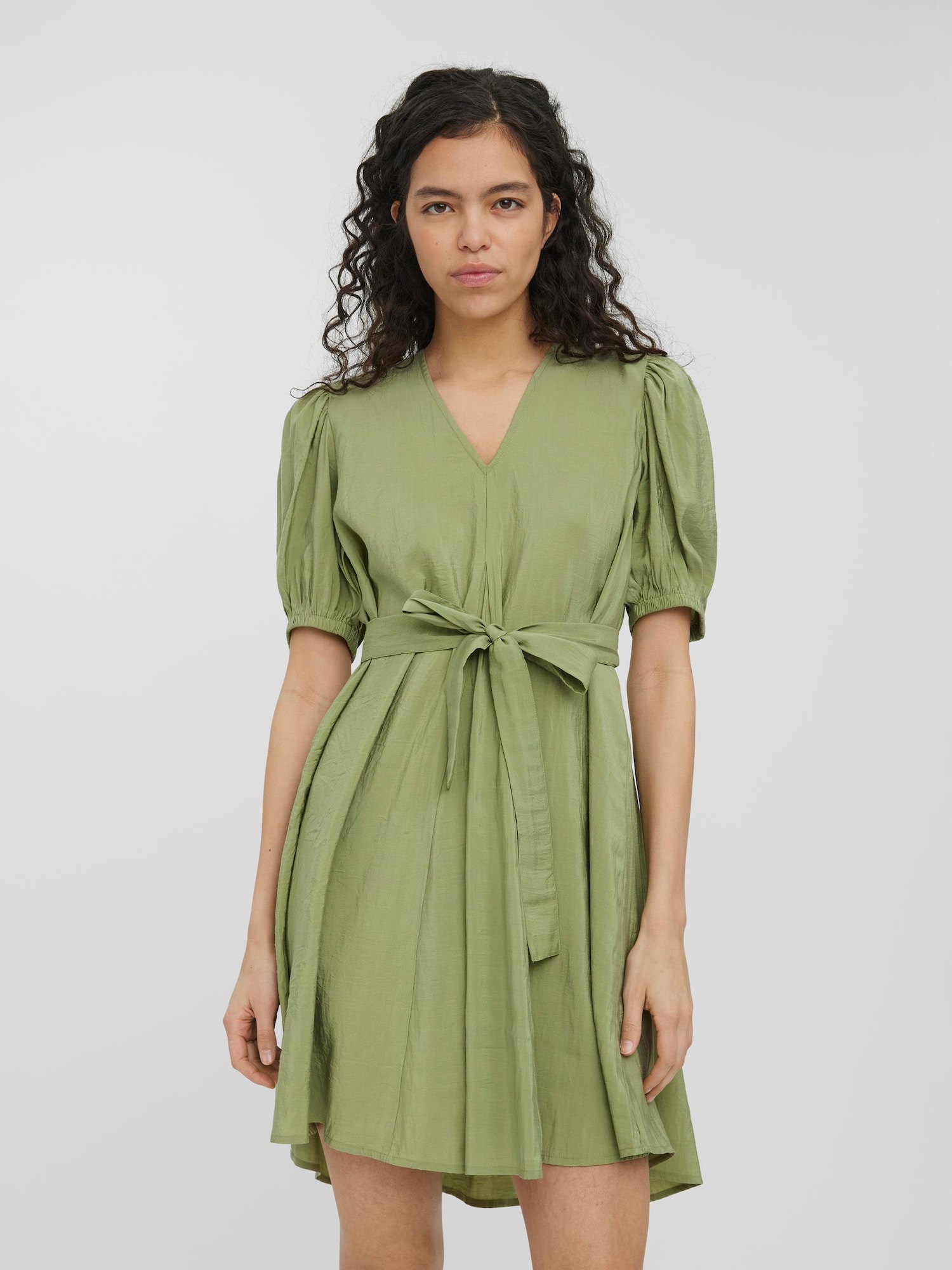 VERO MODA Obleka 'Mola'  svetlo zelena