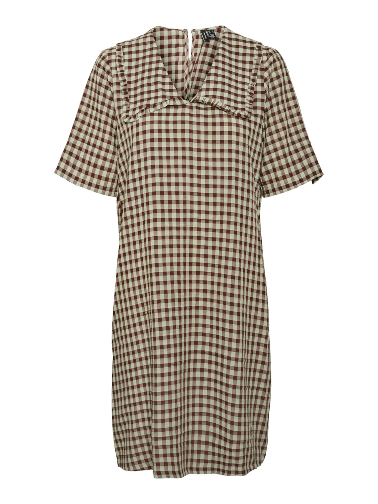 VERO MODA Obleka 'Silke'  meta / krvavo rdeča