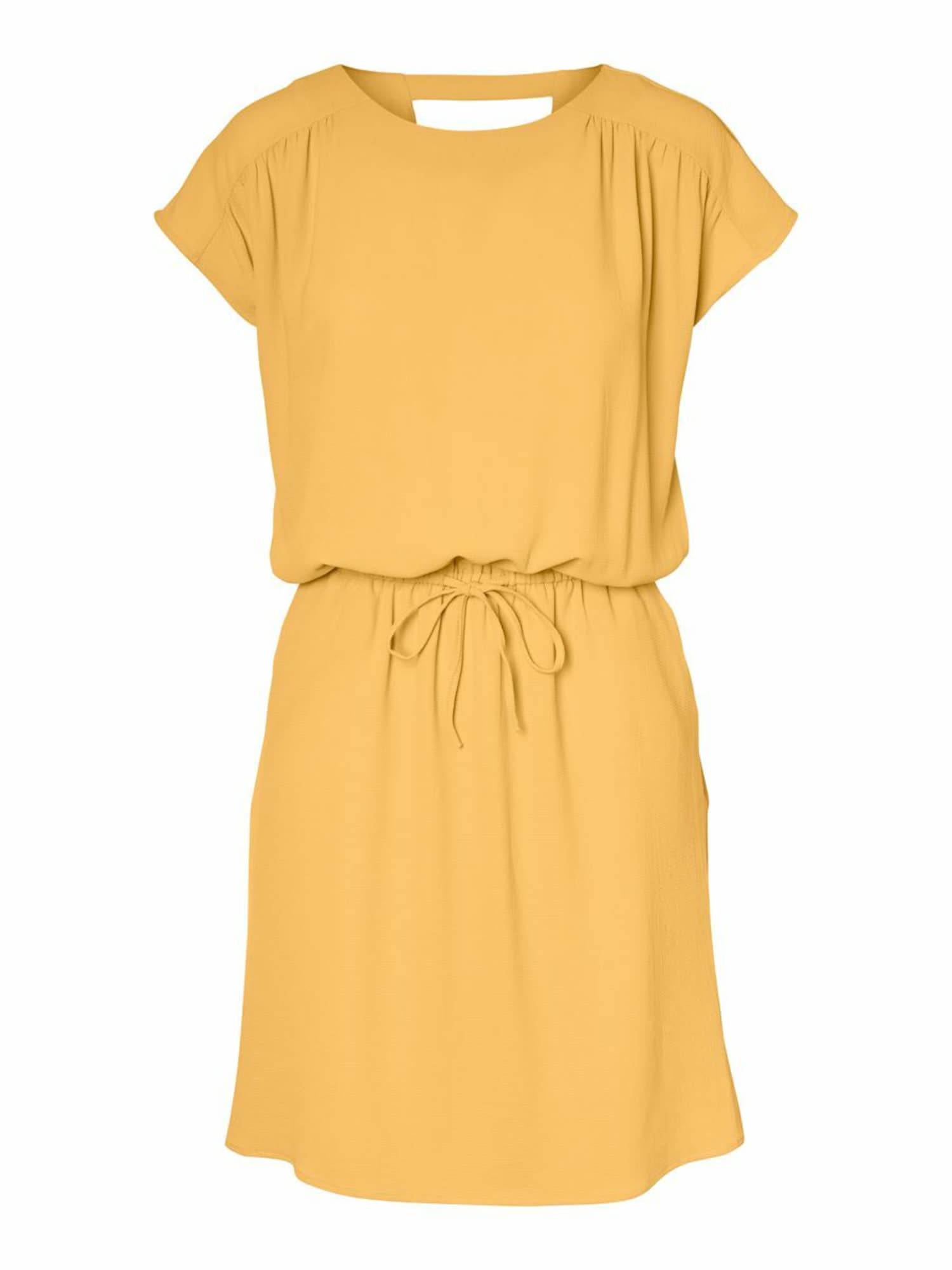 VERO MODA Obleka  rumena