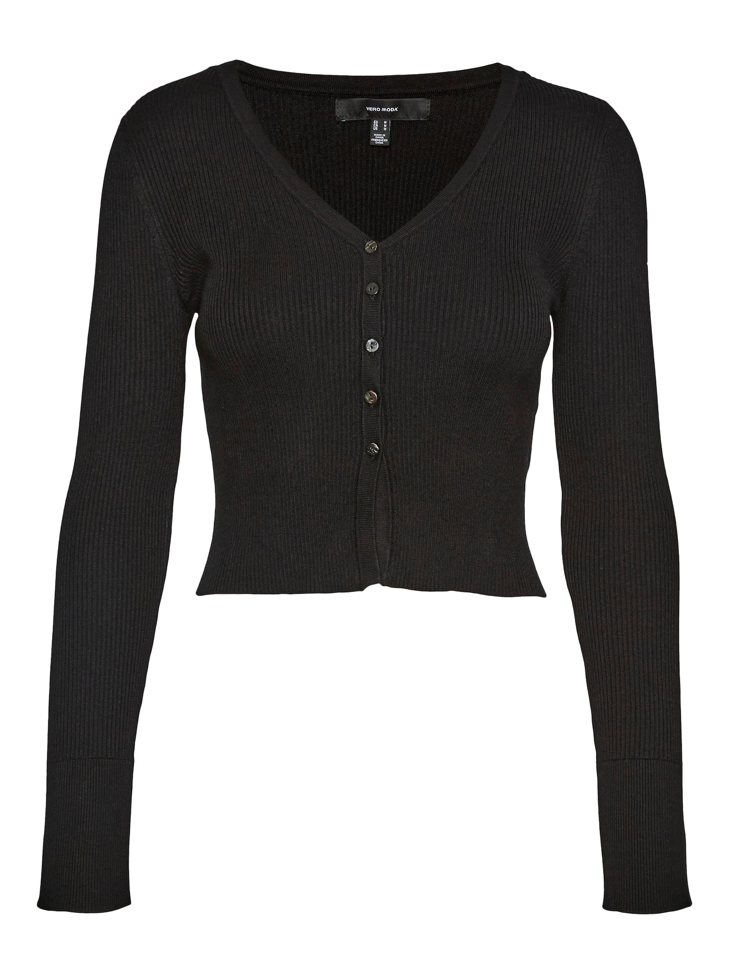 VERO MODA Pletena jopa 'Willow'  črna