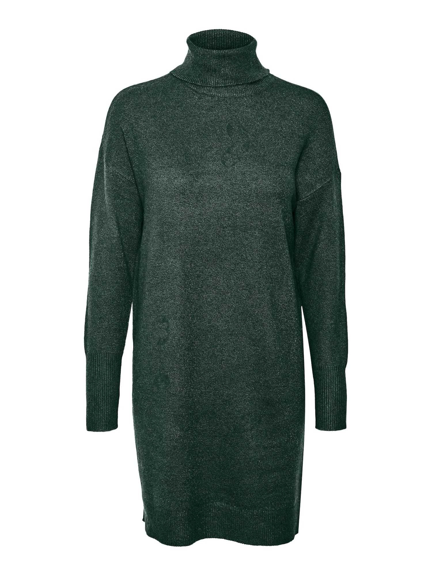 VERO MODA Pletena obleka 'Brilliant'  temno zelena