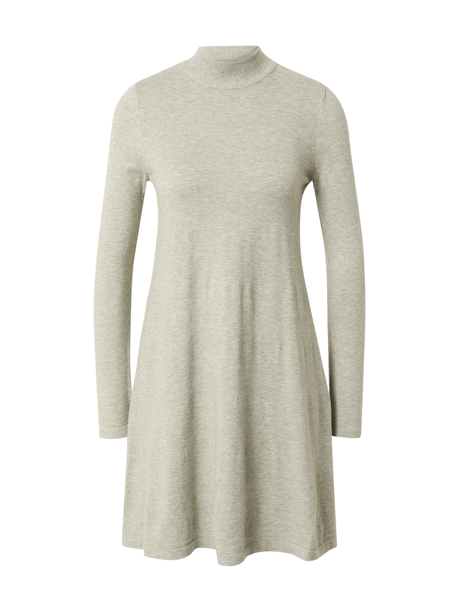 VERO MODA Pletena obleka 'HAPPINESS'  svetlo siva