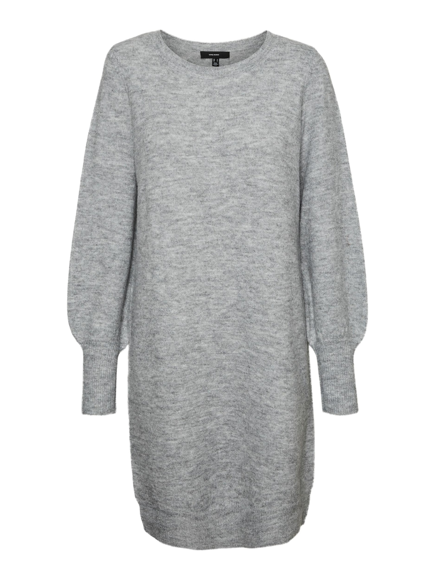 VERO MODA Pletena obleka 'Simone'  siva