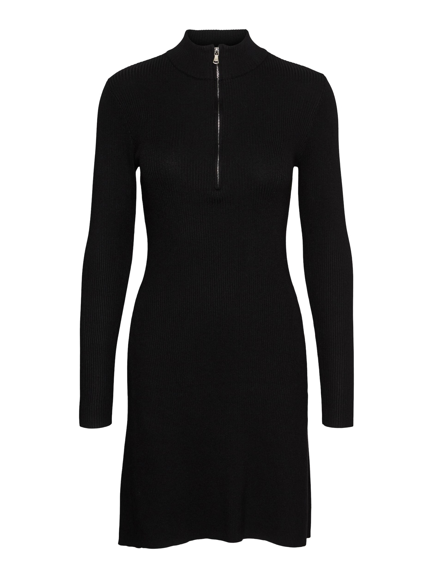 VERO MODA Pletena obleka  črna