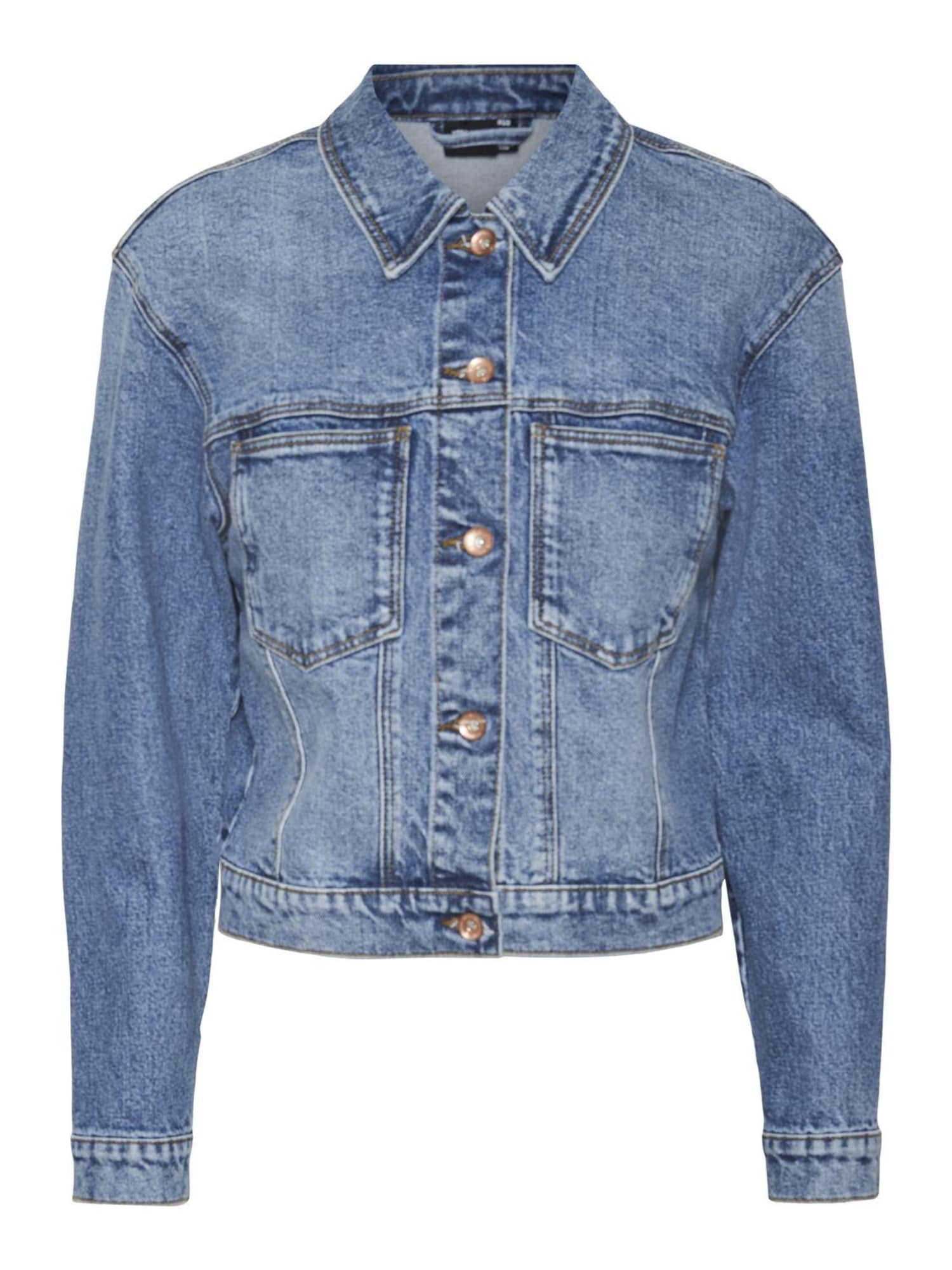 VERO MODA Prehodna jakna 'Brenda'  moder denim