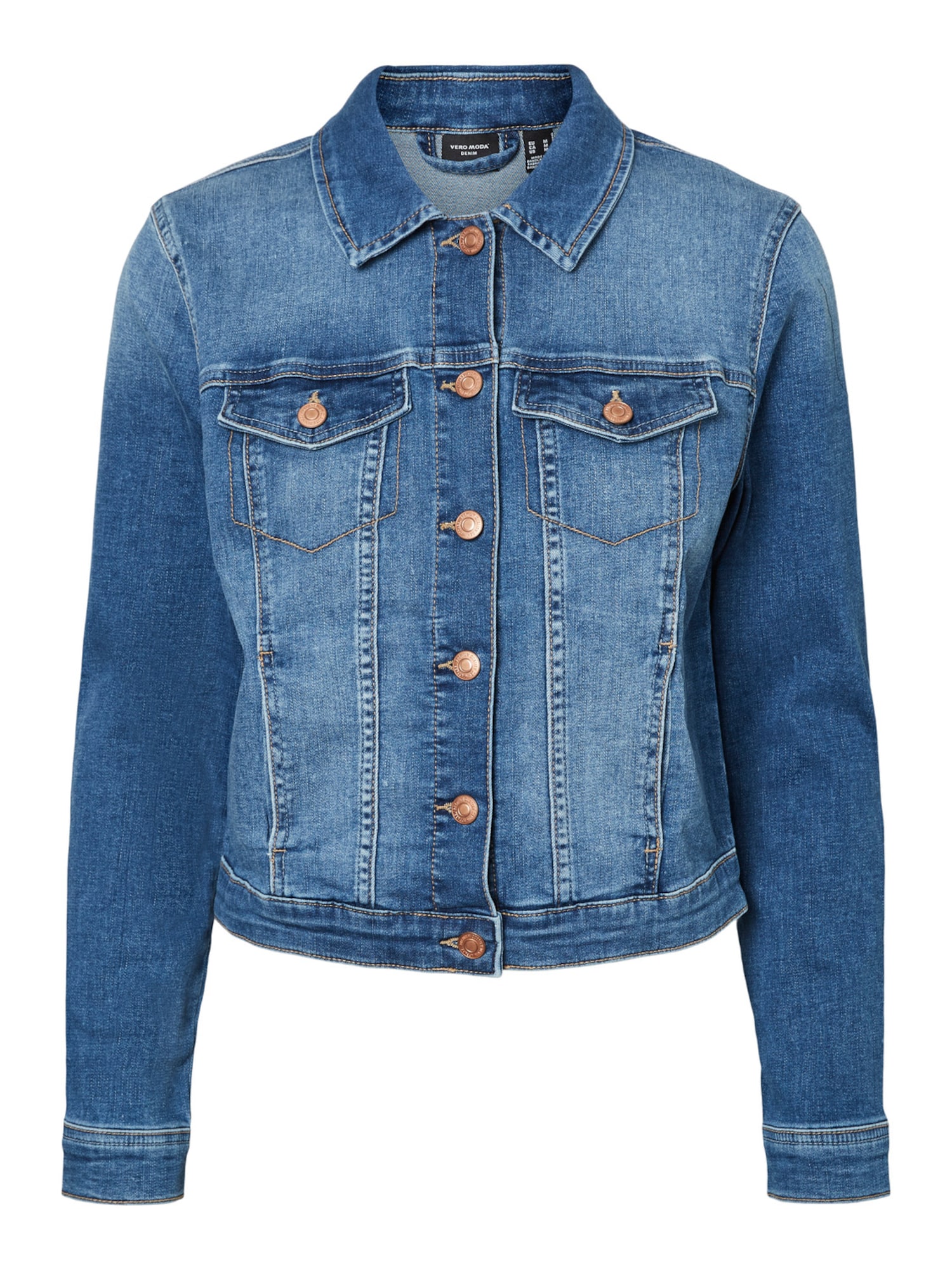 VERO MODA Prehodna jakna 'Tine'  moder denim