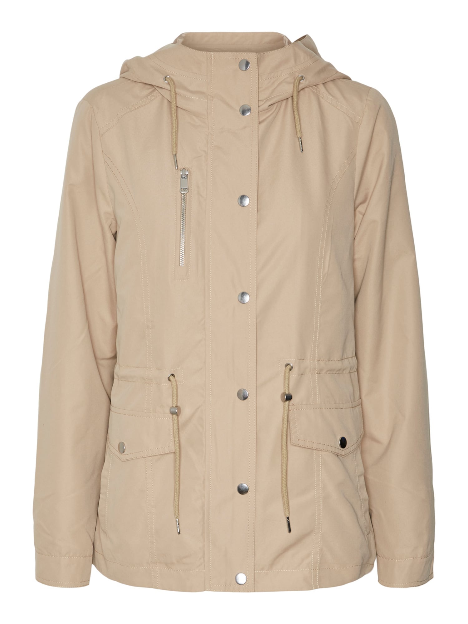 VERO MODA Prehodna jakna  pesek