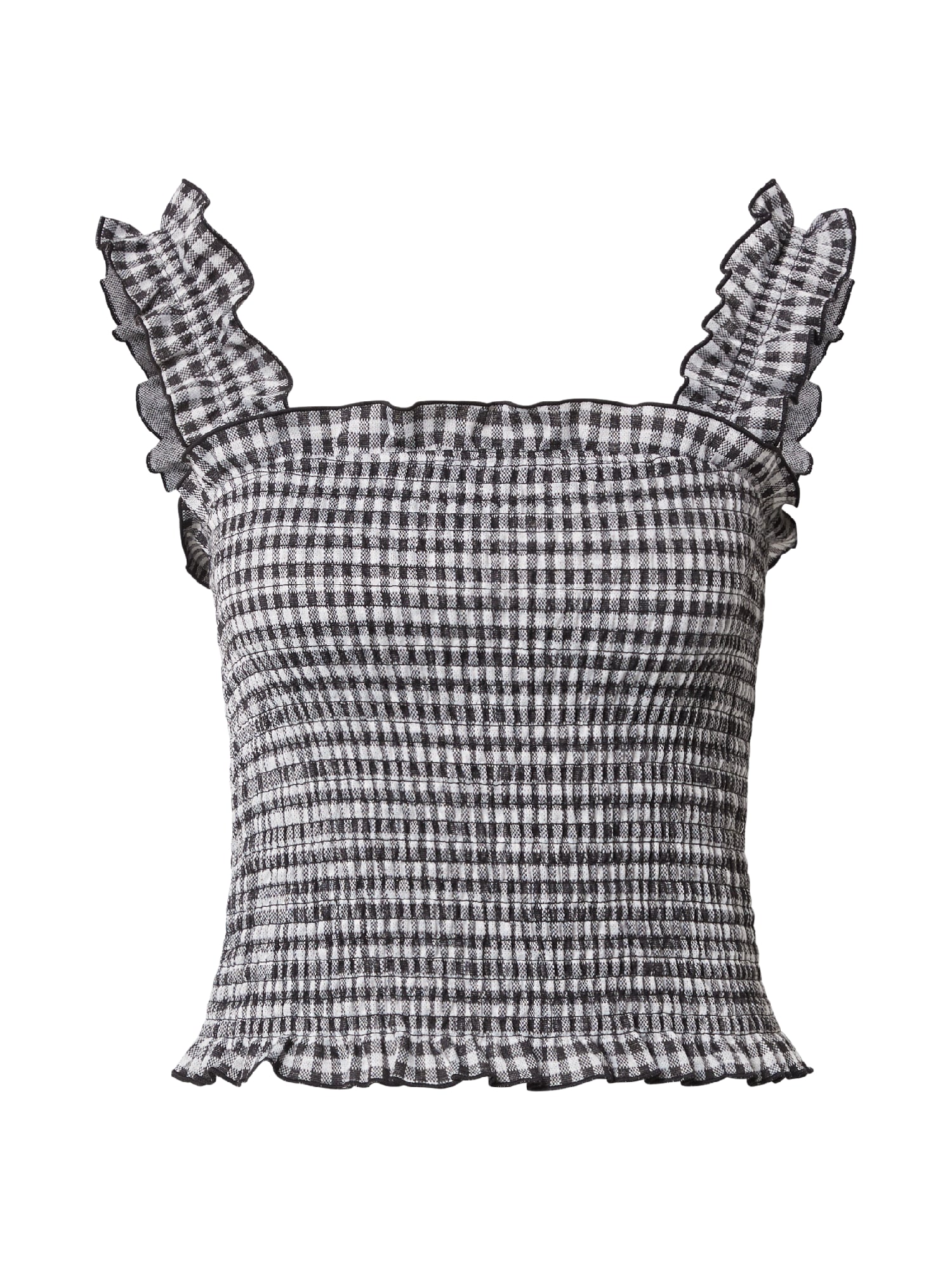 VERO MODA Top 'Kida'  črna / bela