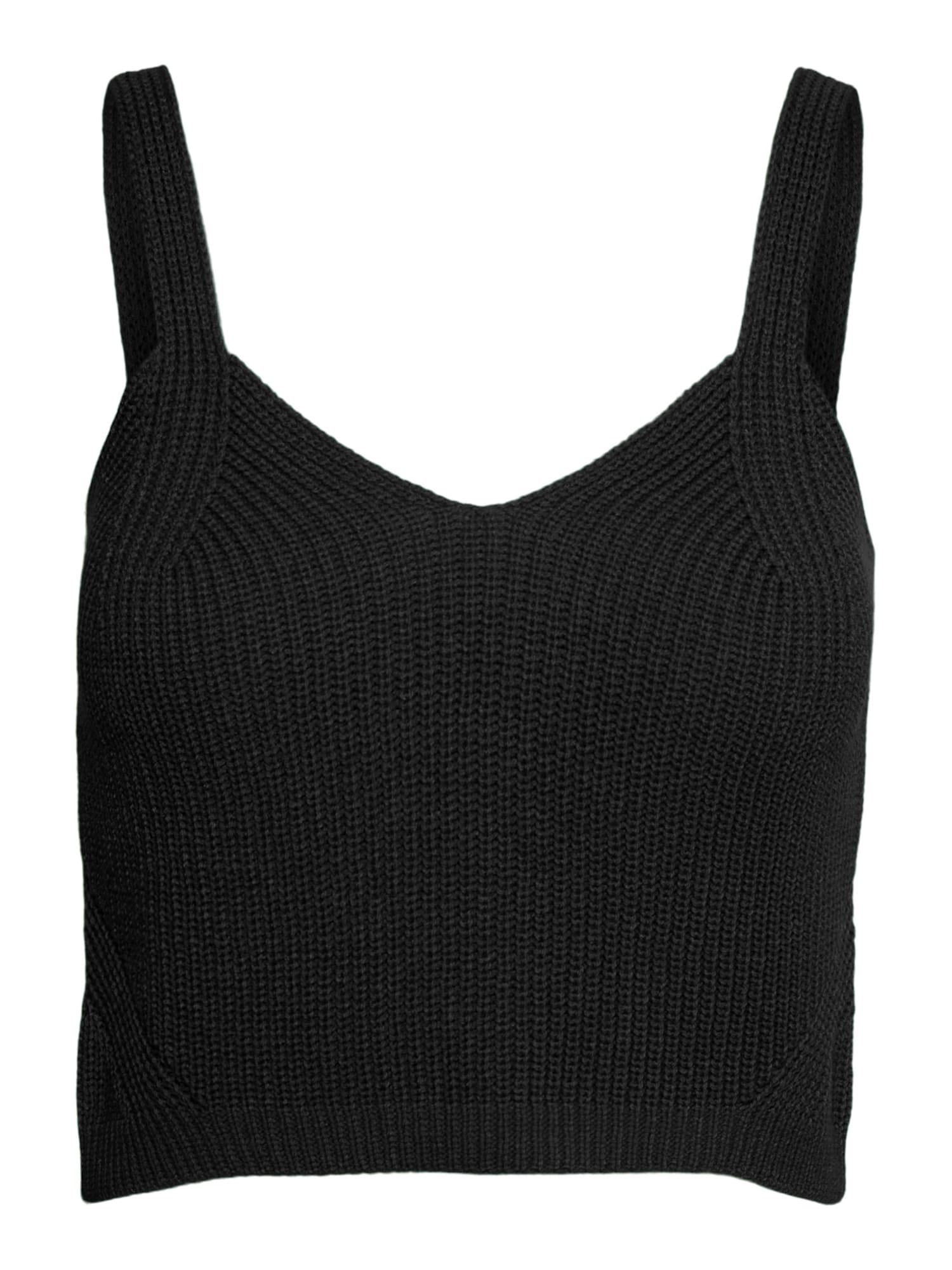 VERO MODA Top z naramnicami 'Henja'  črna