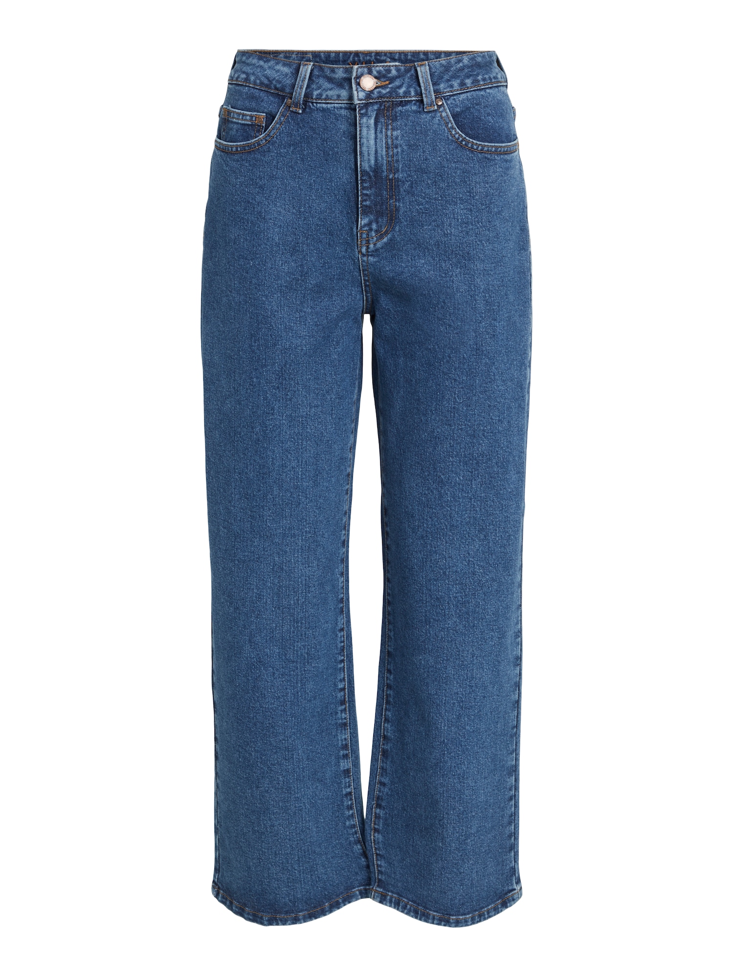 VILA Kavbojke  moder denim
