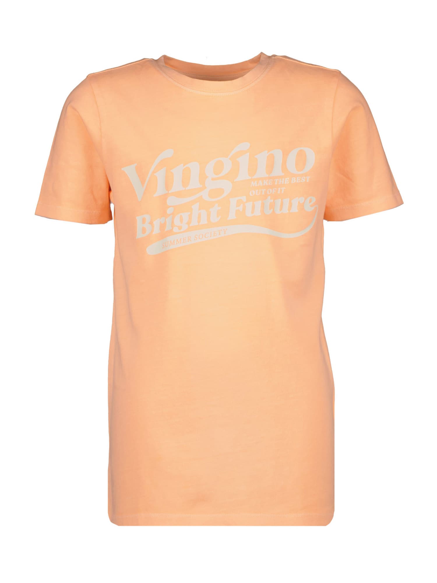 VINGINO Majica 'HAZU'  oranžna / bela