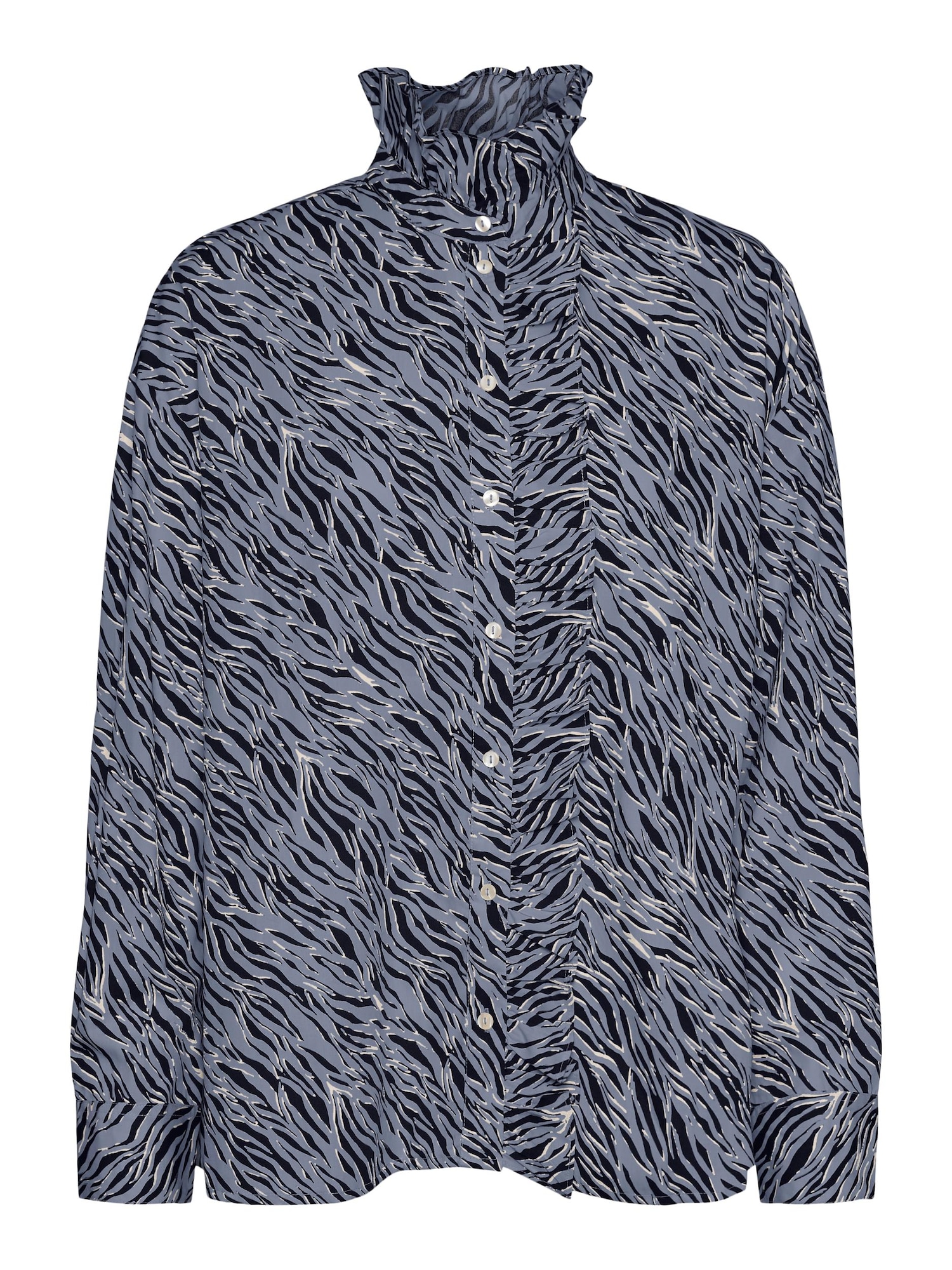 Vero Moda Aware Bluza 'Rylee Katie'  siva / črna / bela