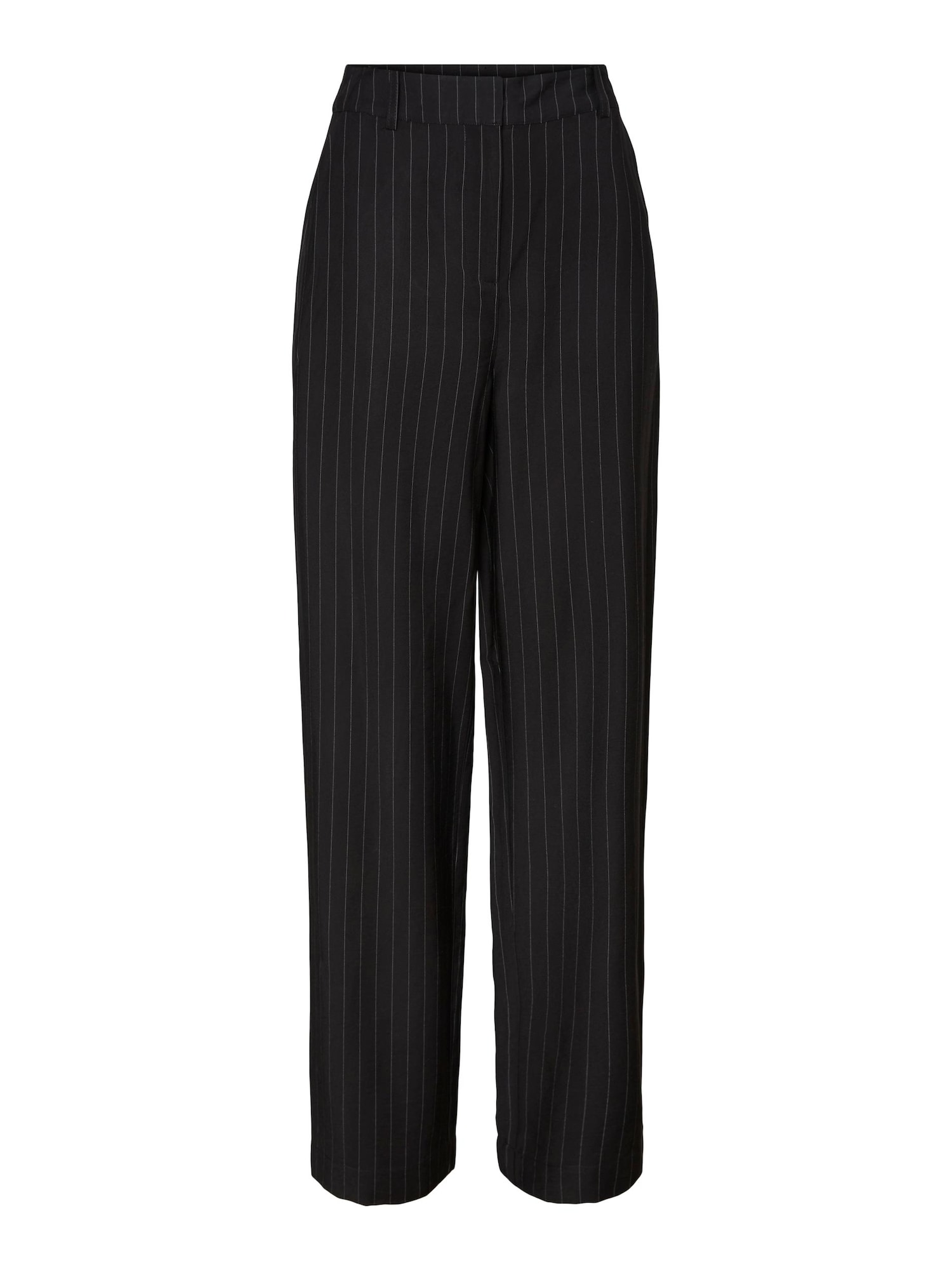 Vero Moda Aware Hlače  črna / bela