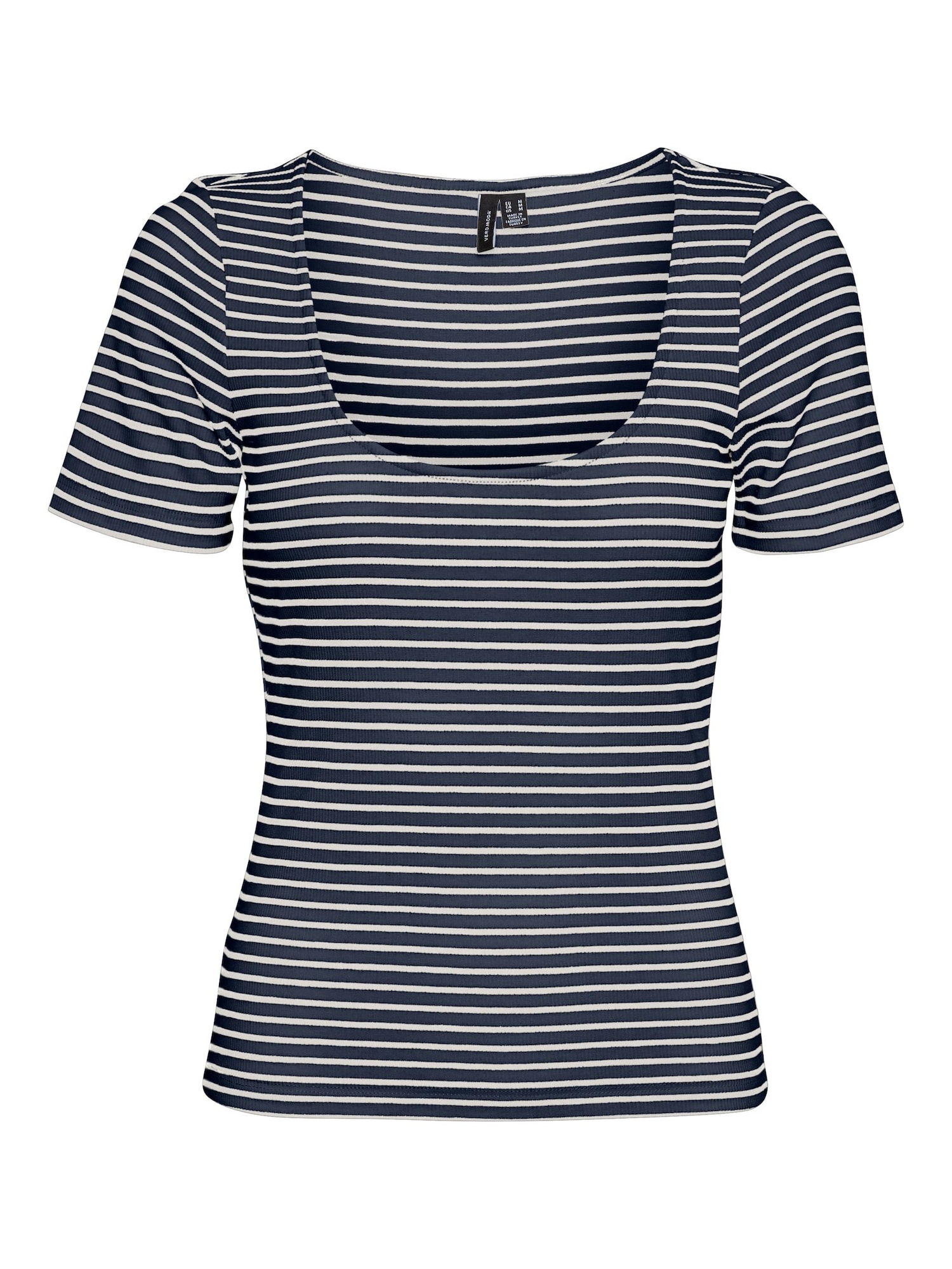 Vero Moda Aware Majica 'Visa'  mornarska / bela