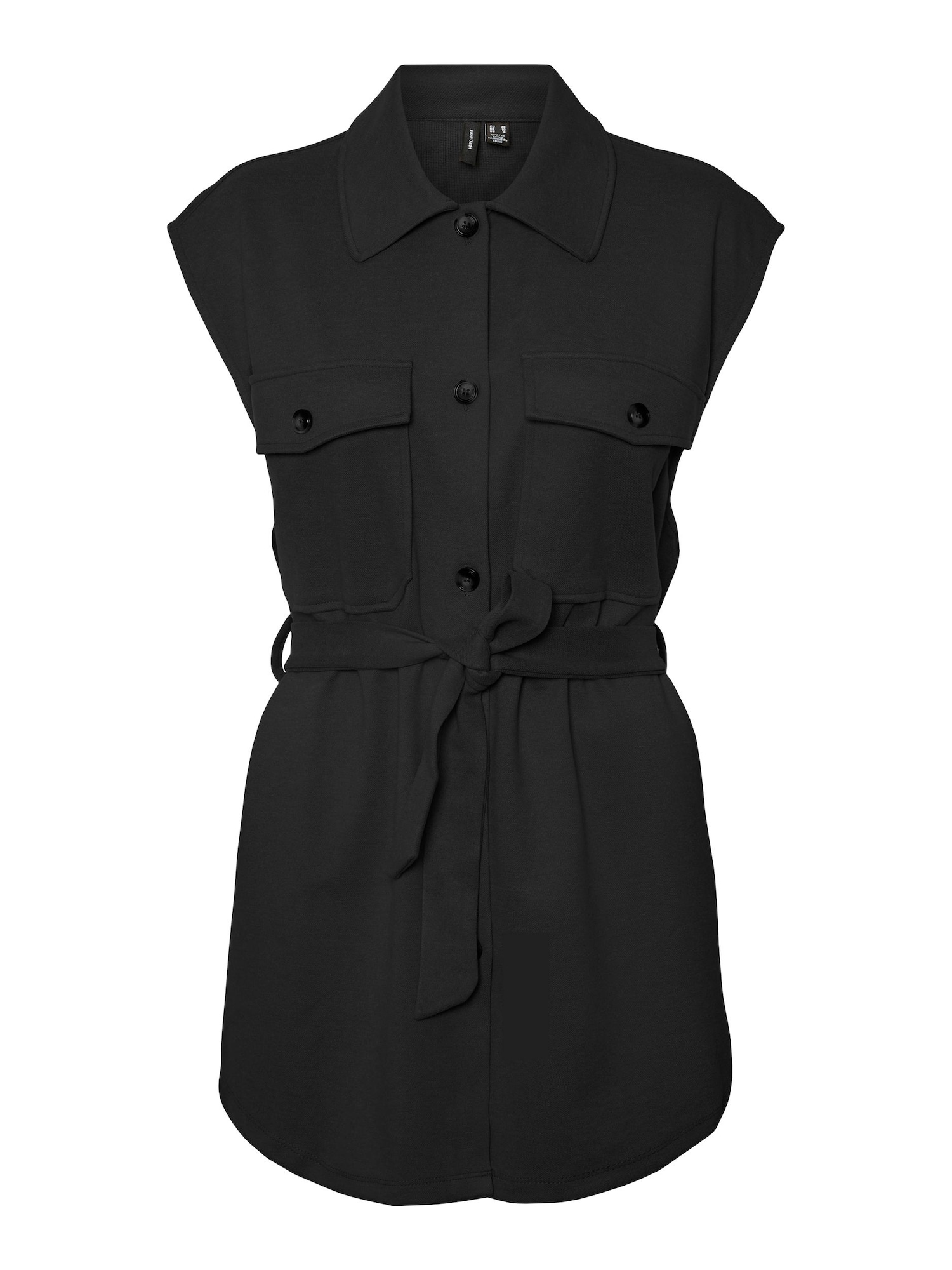 Vero Moda Curve Bluza 'Fawn'  črna