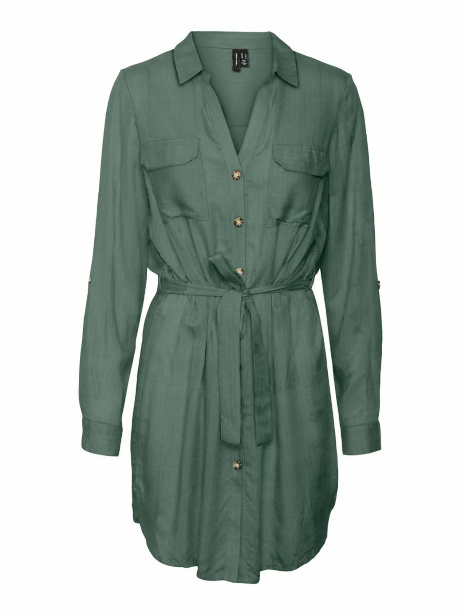 Vero Moda Curve Dolga srajca  žad