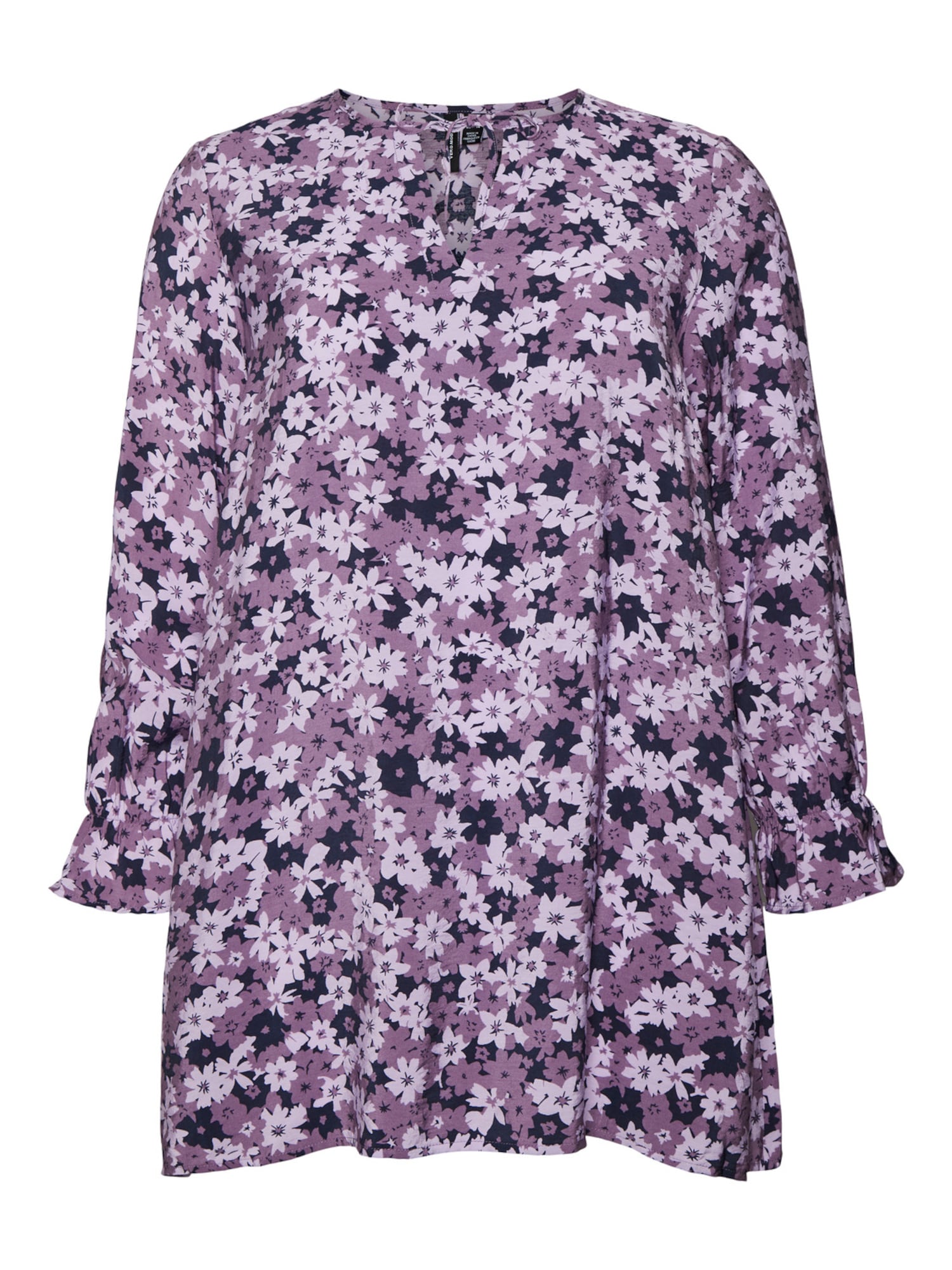 Vero Moda Curve Tunika  lila / sliva / sivka