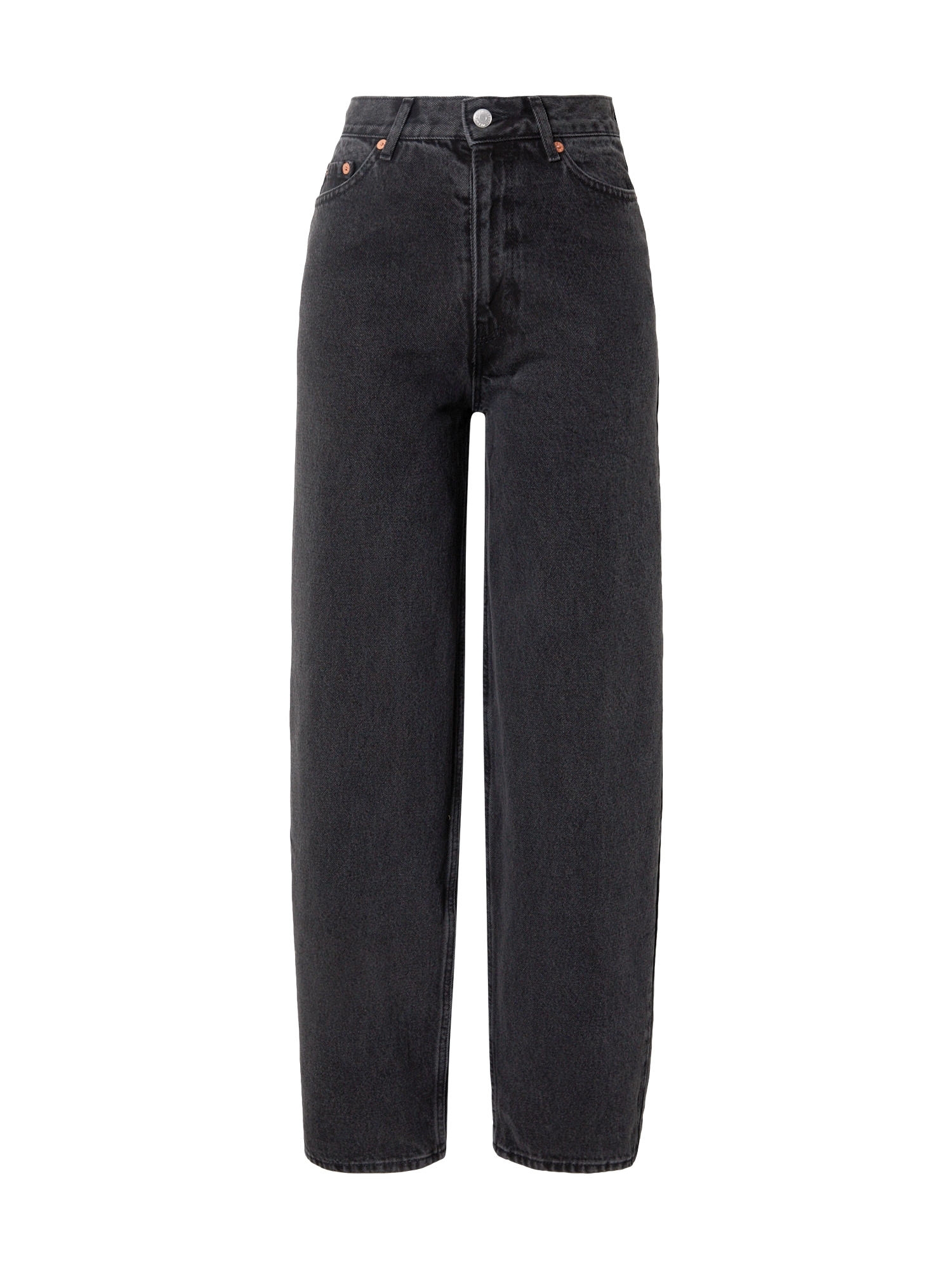 WEEKDAY Kavbojke 'Rail'  črn denim
