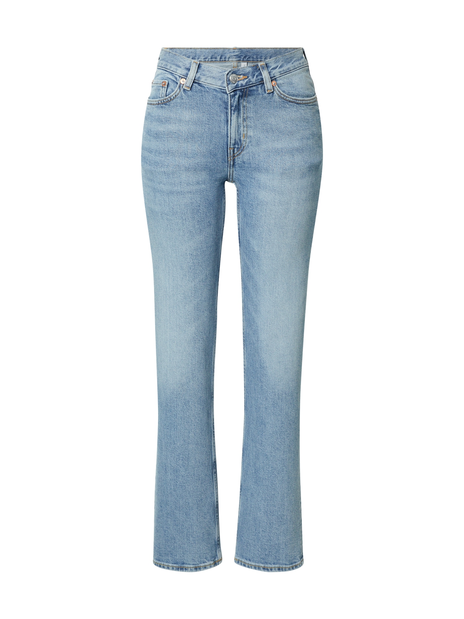 WEEKDAY Kavbojke 'Twig Mid Straight'  moder denim