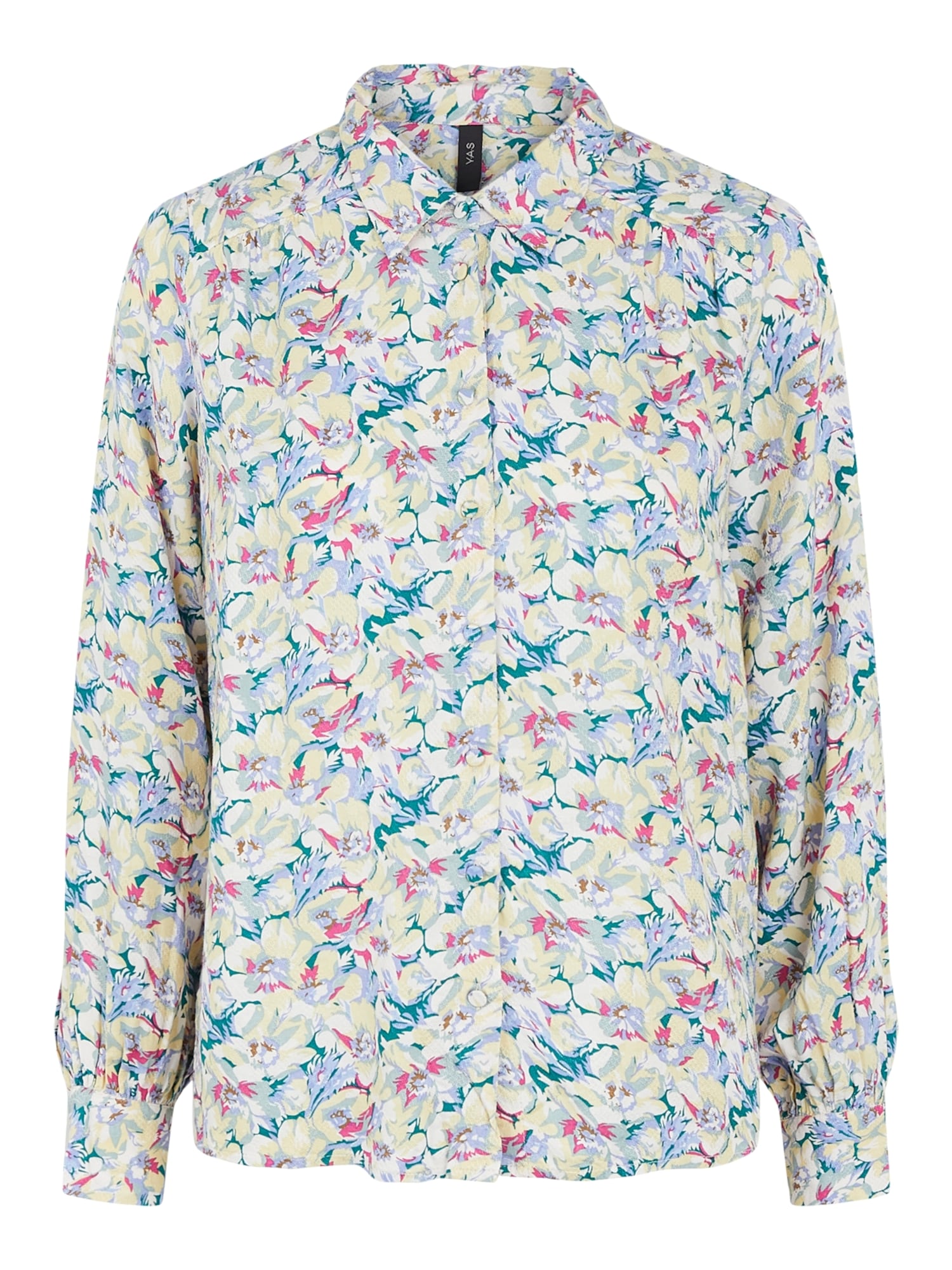 Y.A.S Bluza 'Halli'  dimno modra / petrol / meta / brusnica / off-bela