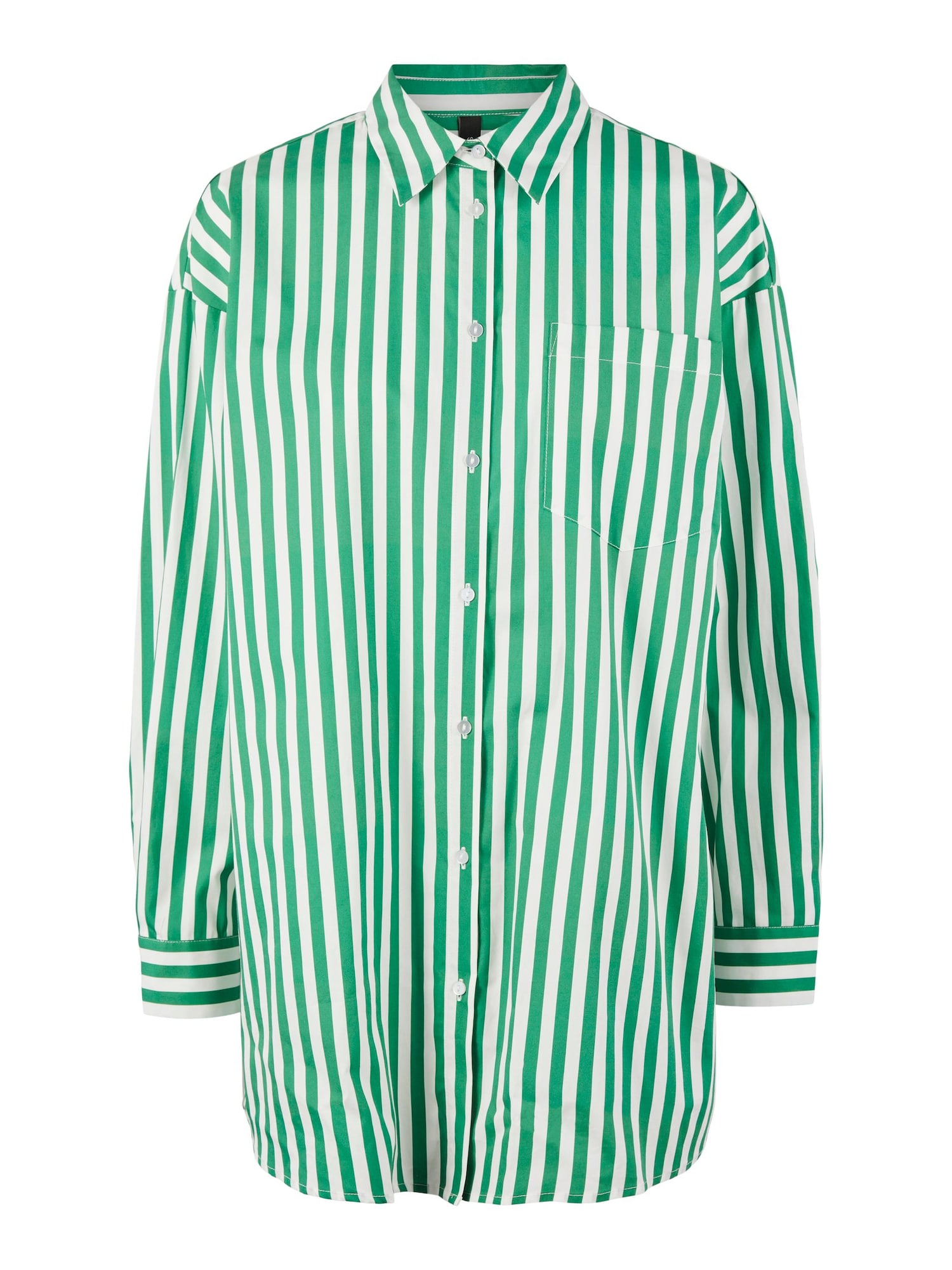 Y.A.S Bluza 'Juba'  travnato zelena / bela