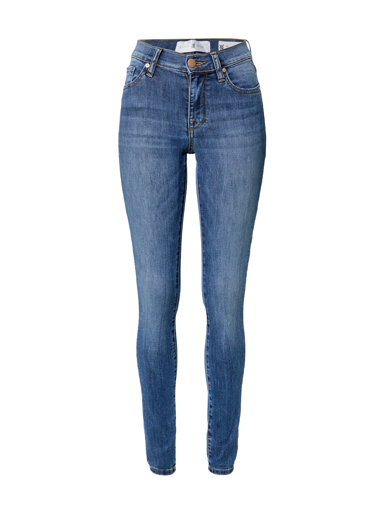 Yellow Blue Denim Kavbojke 'New Soph'  moder denim