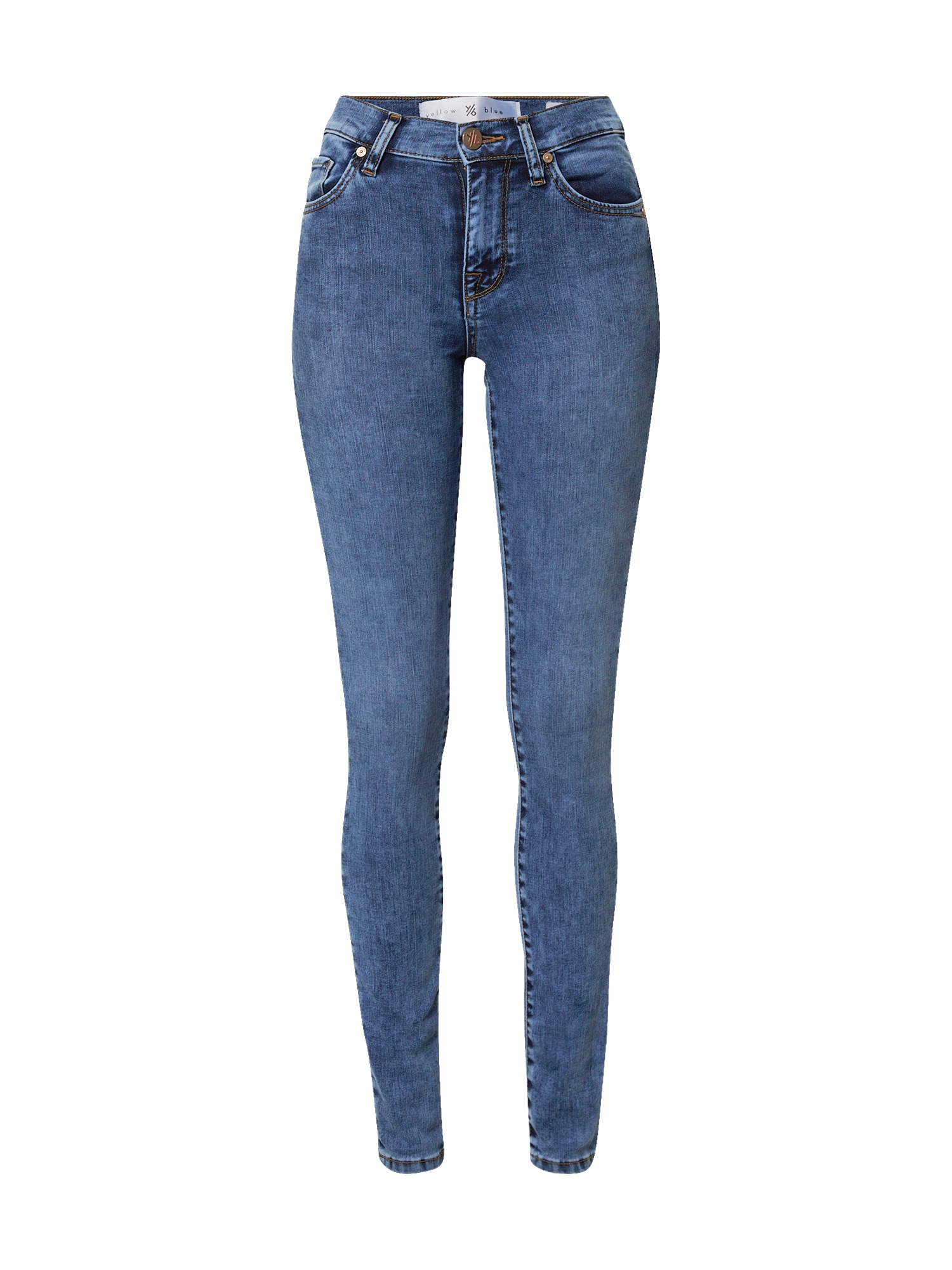 Yellow Blue Denim Kavbojke 'New Soph'  moder denim