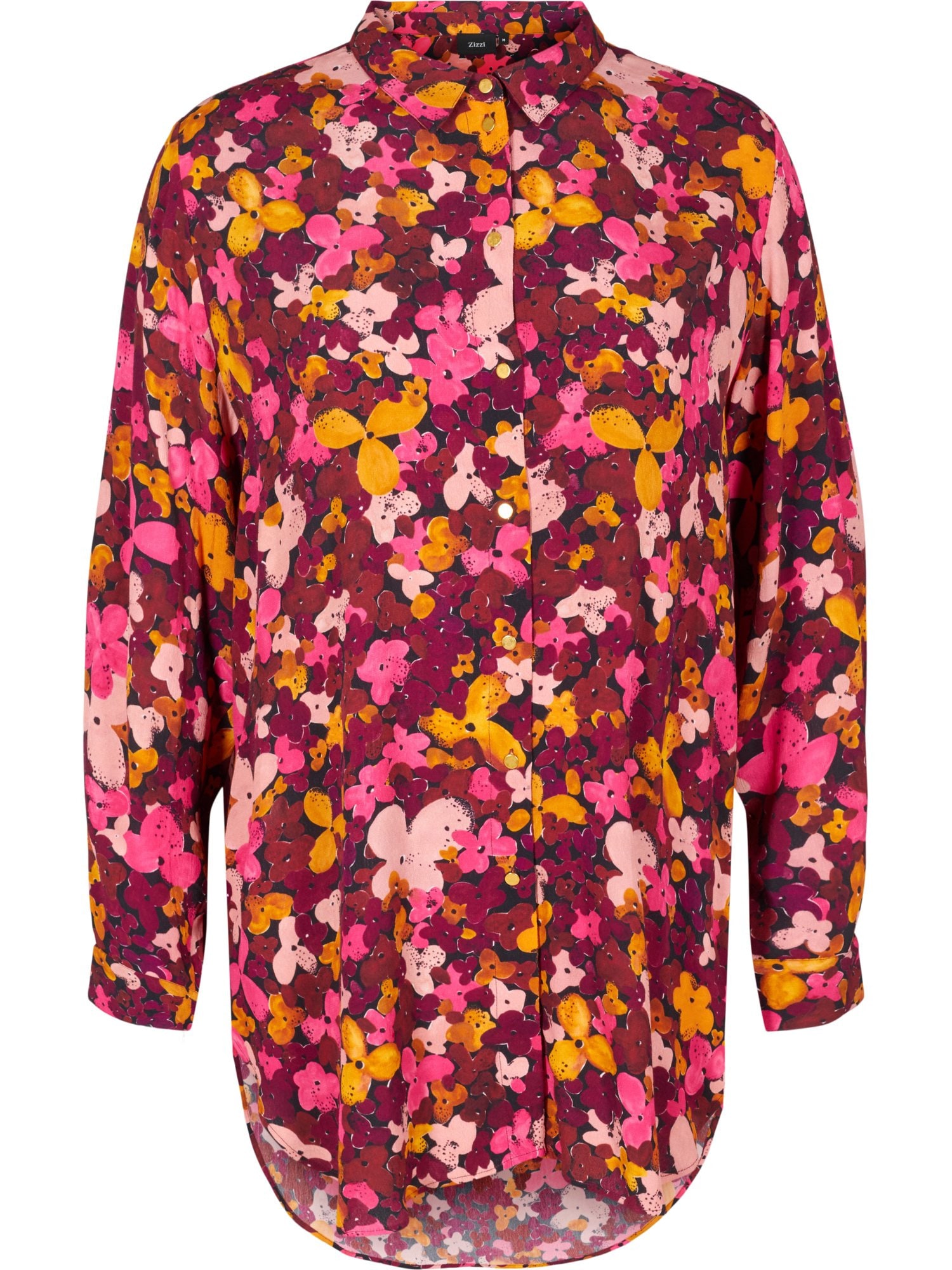 Zizzi Bluza 'Emila'  mešane barve / roza